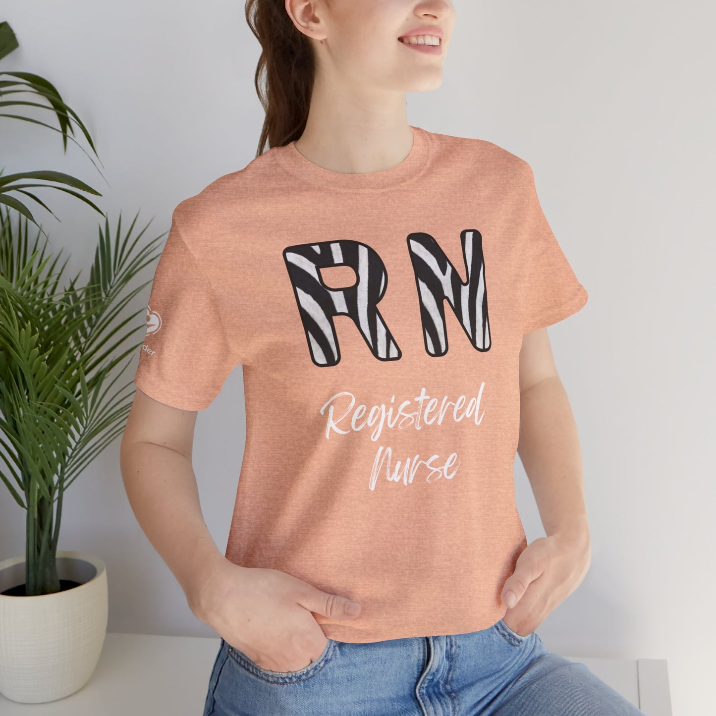 RN Zebra Extra Soft Unisex Jersey Short Sleeve Tee