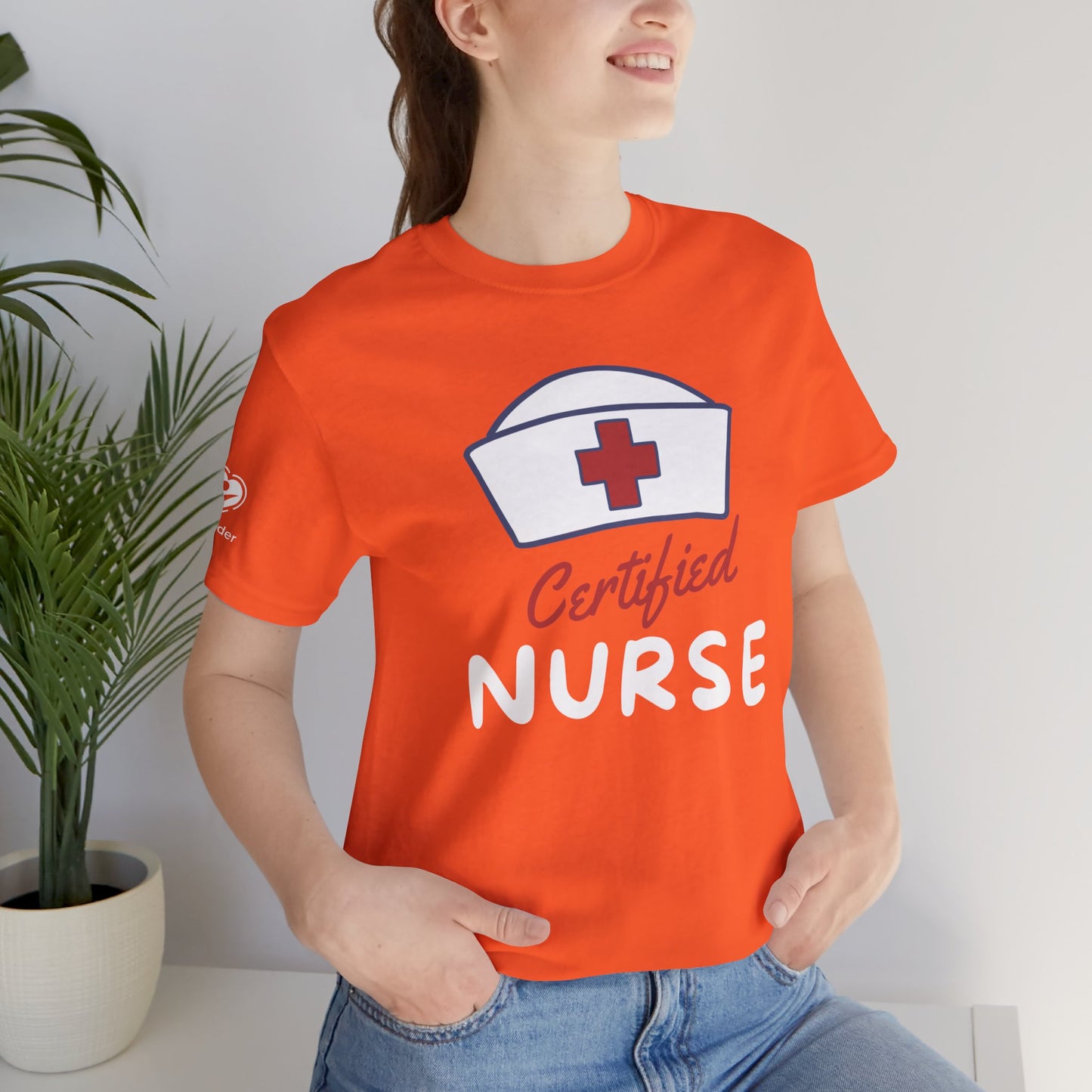 Certified Nurse Extra Soft Unisex Jersey Short Sleeve Tee
