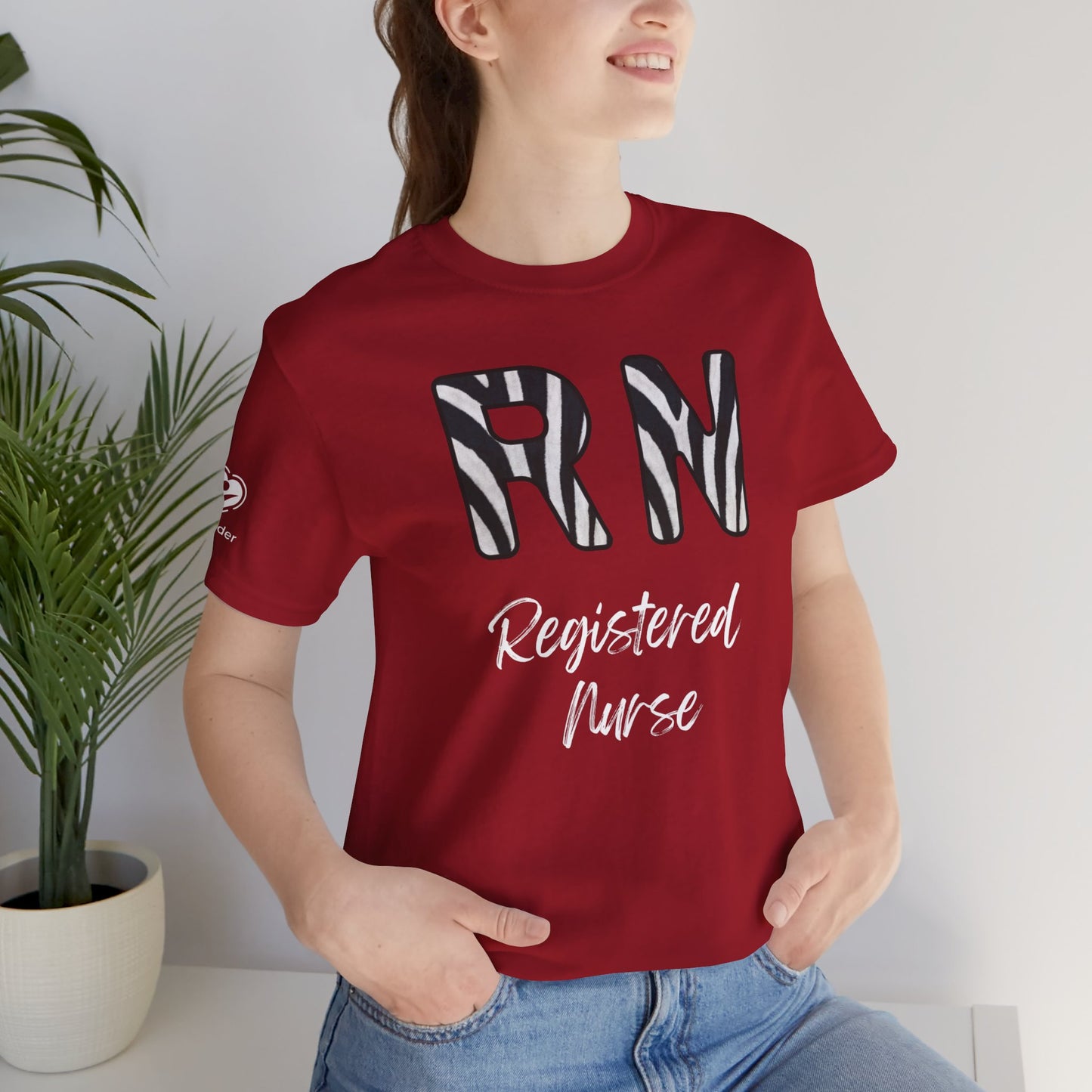 RN Zebra Extra Soft Unisex Jersey Short Sleeve Tee