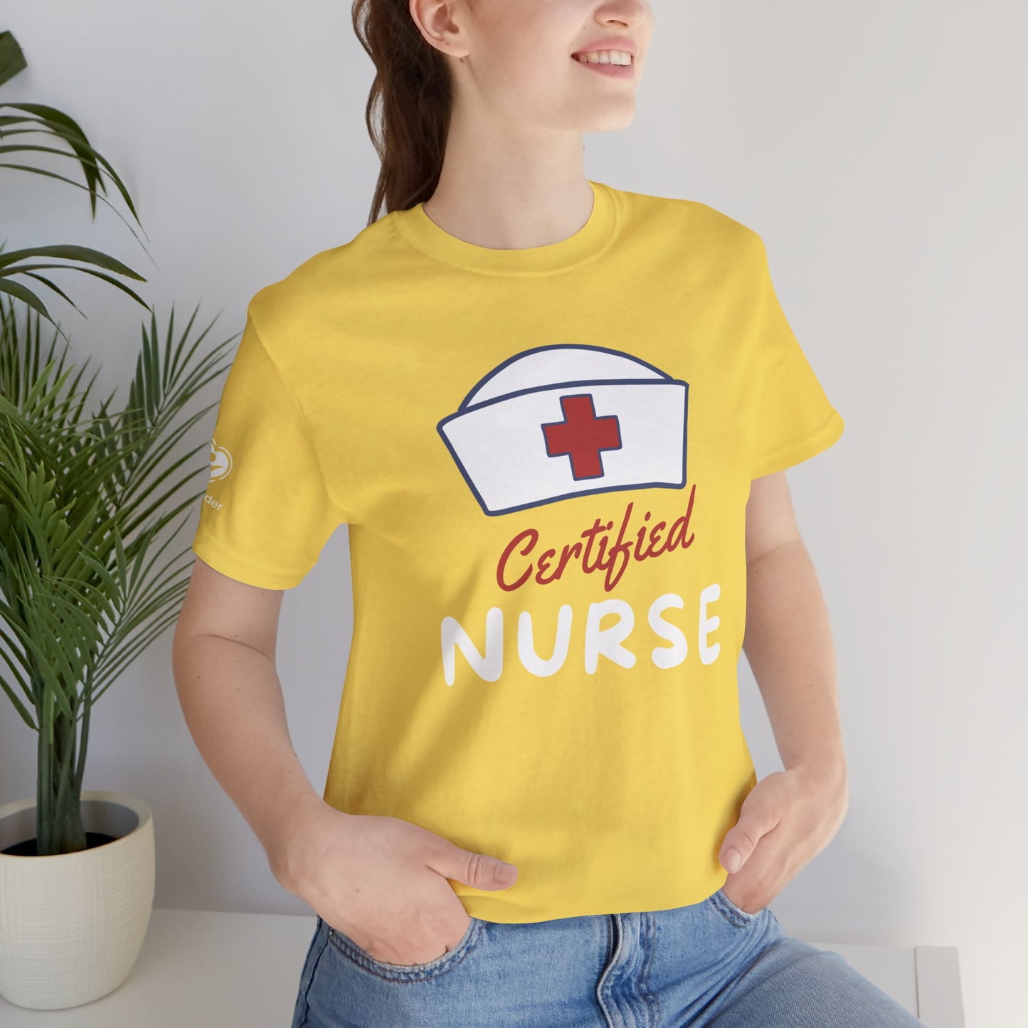 Certified Nurse Extra Soft Unisex Jersey Short Sleeve Tee