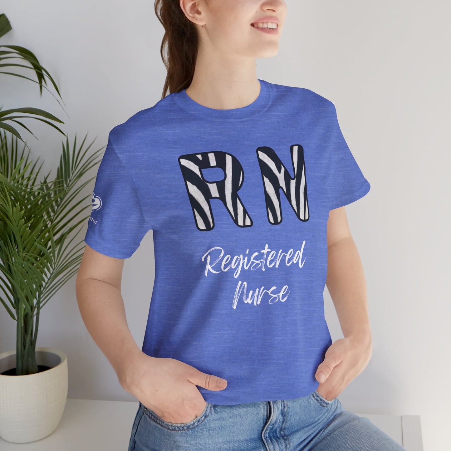 RN Zebra Extra Soft Unisex Jersey Short Sleeve Tee