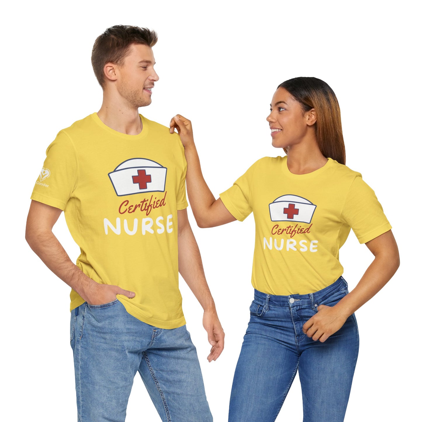 Certified Nurse Extra Soft Unisex Jersey Short Sleeve Tee