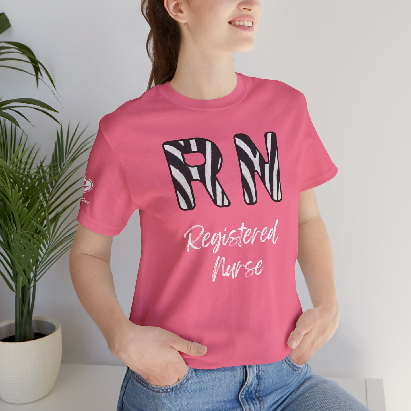 RN Zebra Extra Soft Unisex Jersey Short Sleeve Tee