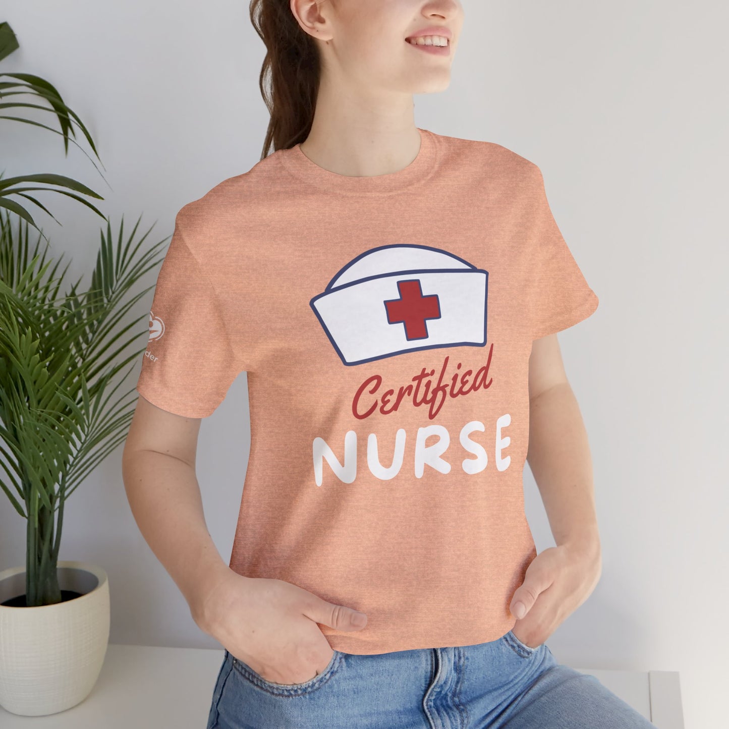 Certified Nurse Extra Soft Unisex Jersey Short Sleeve Tee