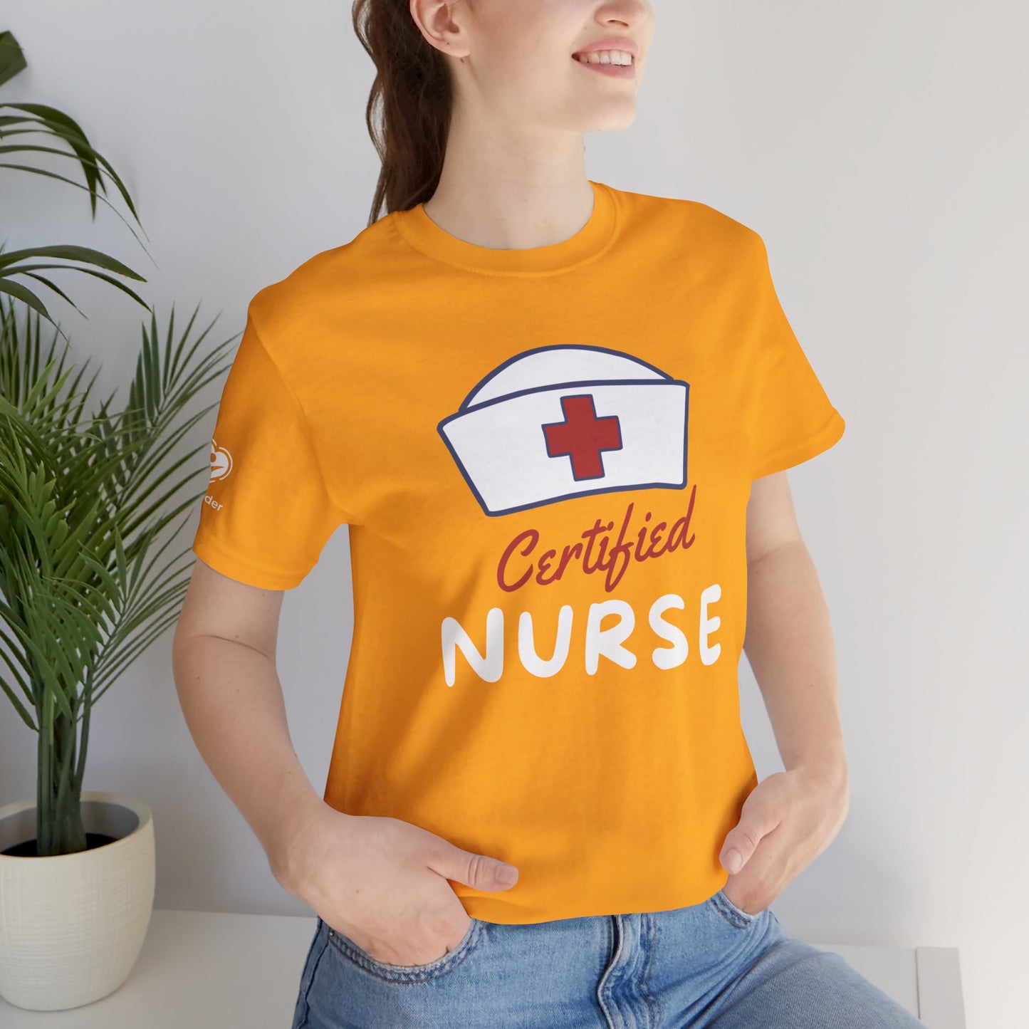 Certified Nurse Extra Soft Unisex Jersey Short Sleeve Tee