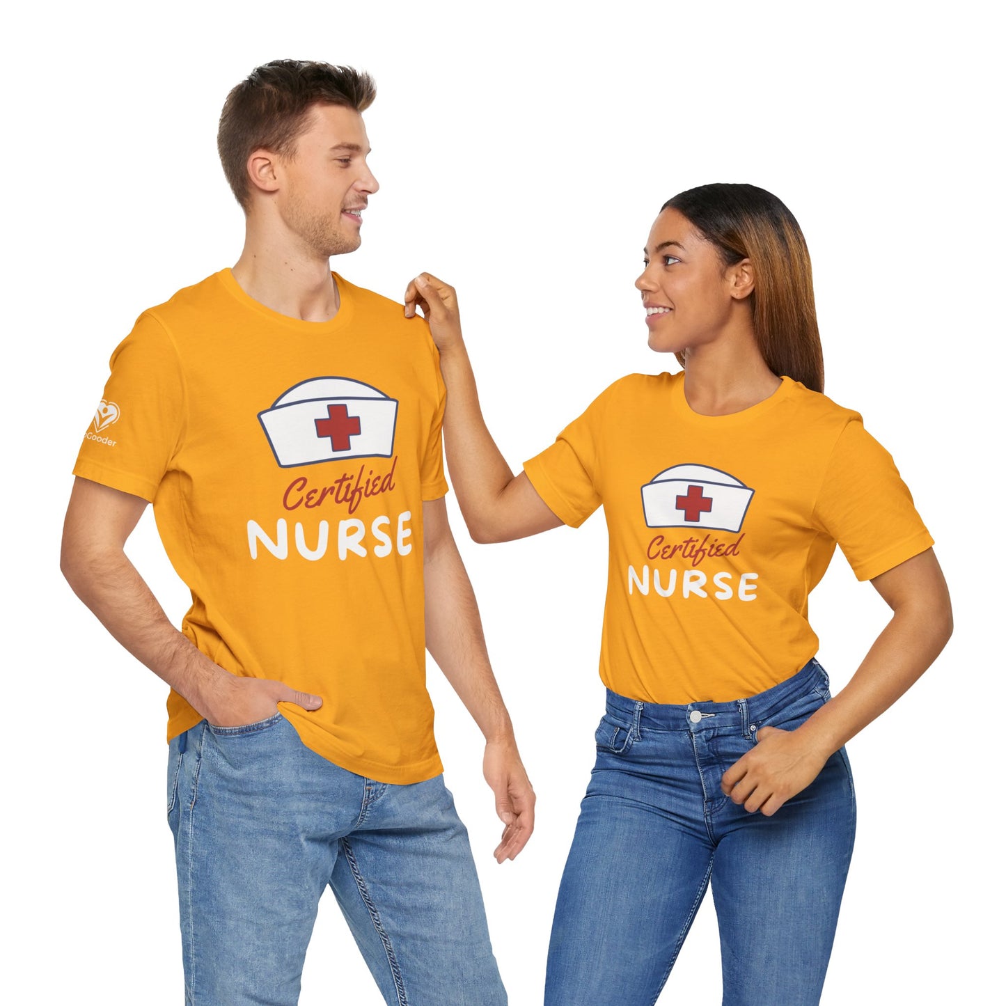 Certified Nurse Extra Soft Unisex Jersey Short Sleeve Tee