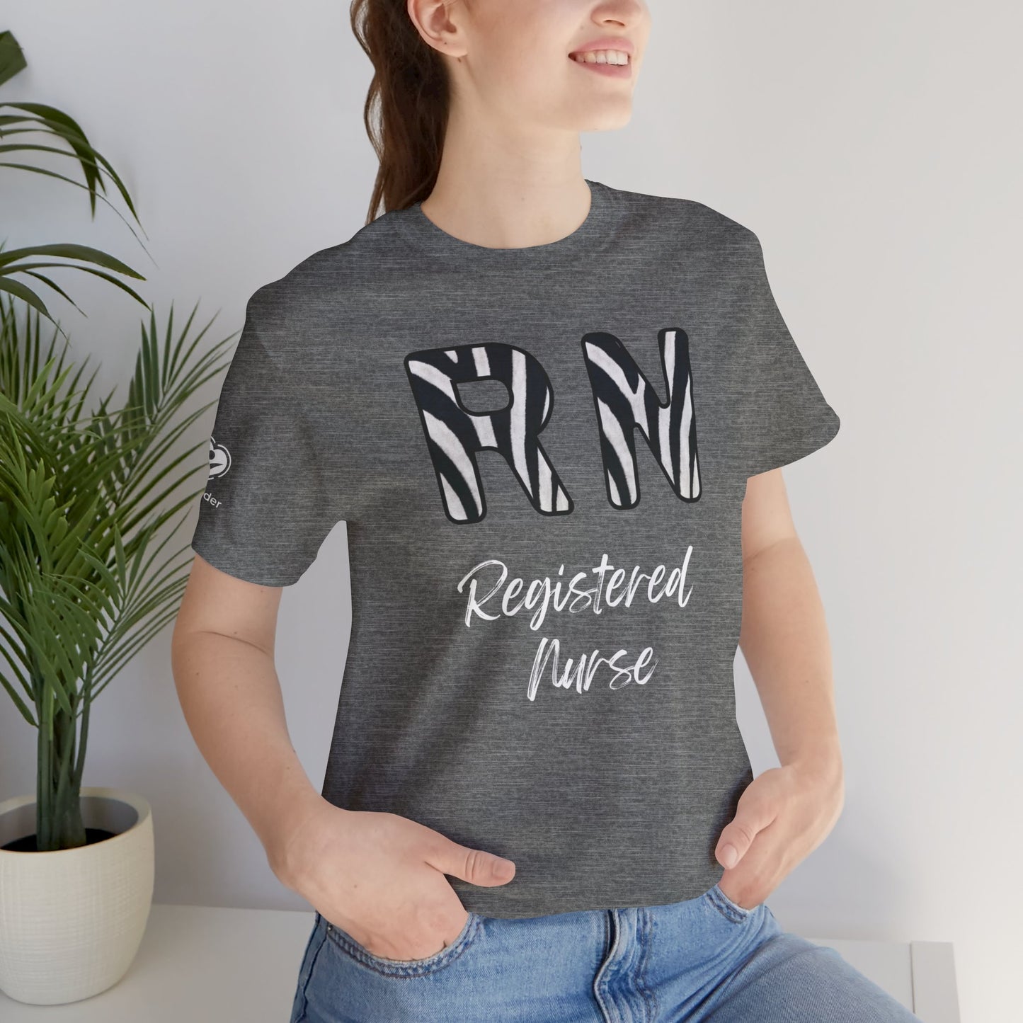 RN Zebra Extra Soft Unisex Jersey Short Sleeve Tee