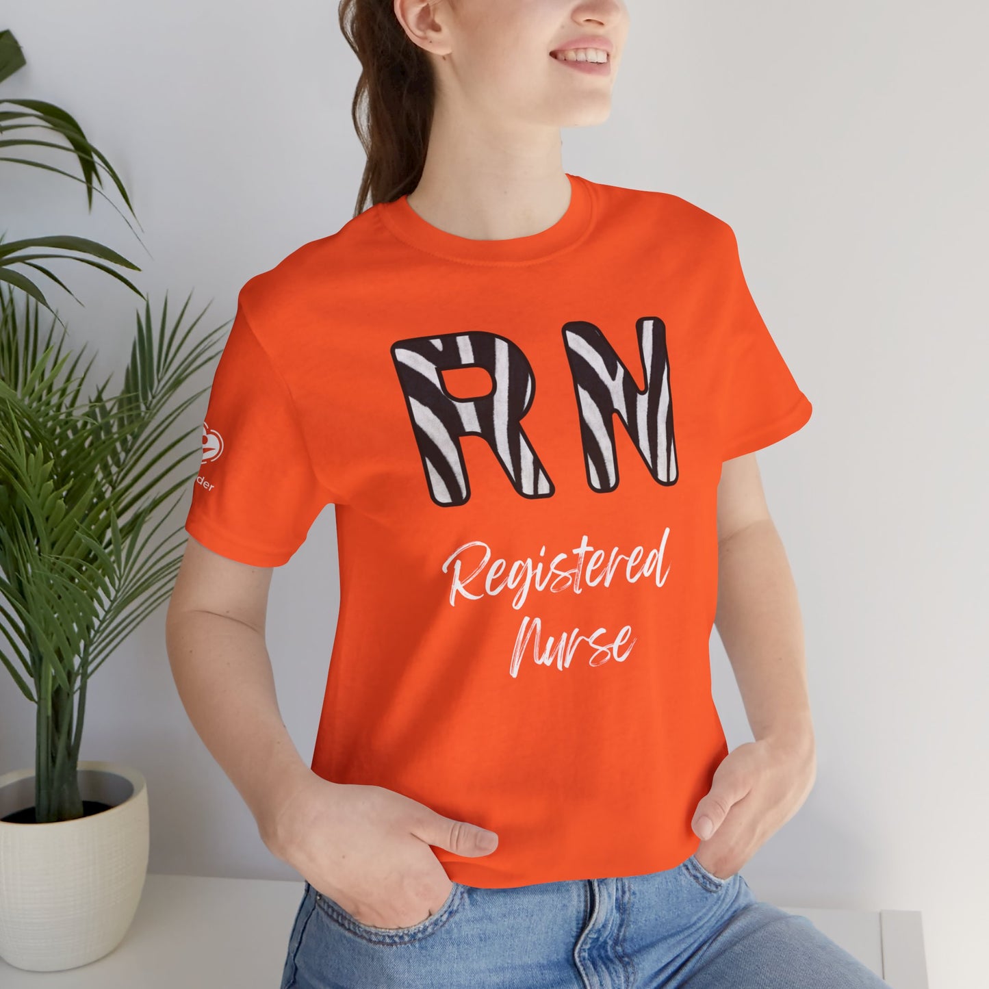 RN Zebra Extra Soft Unisex Jersey Short Sleeve Tee