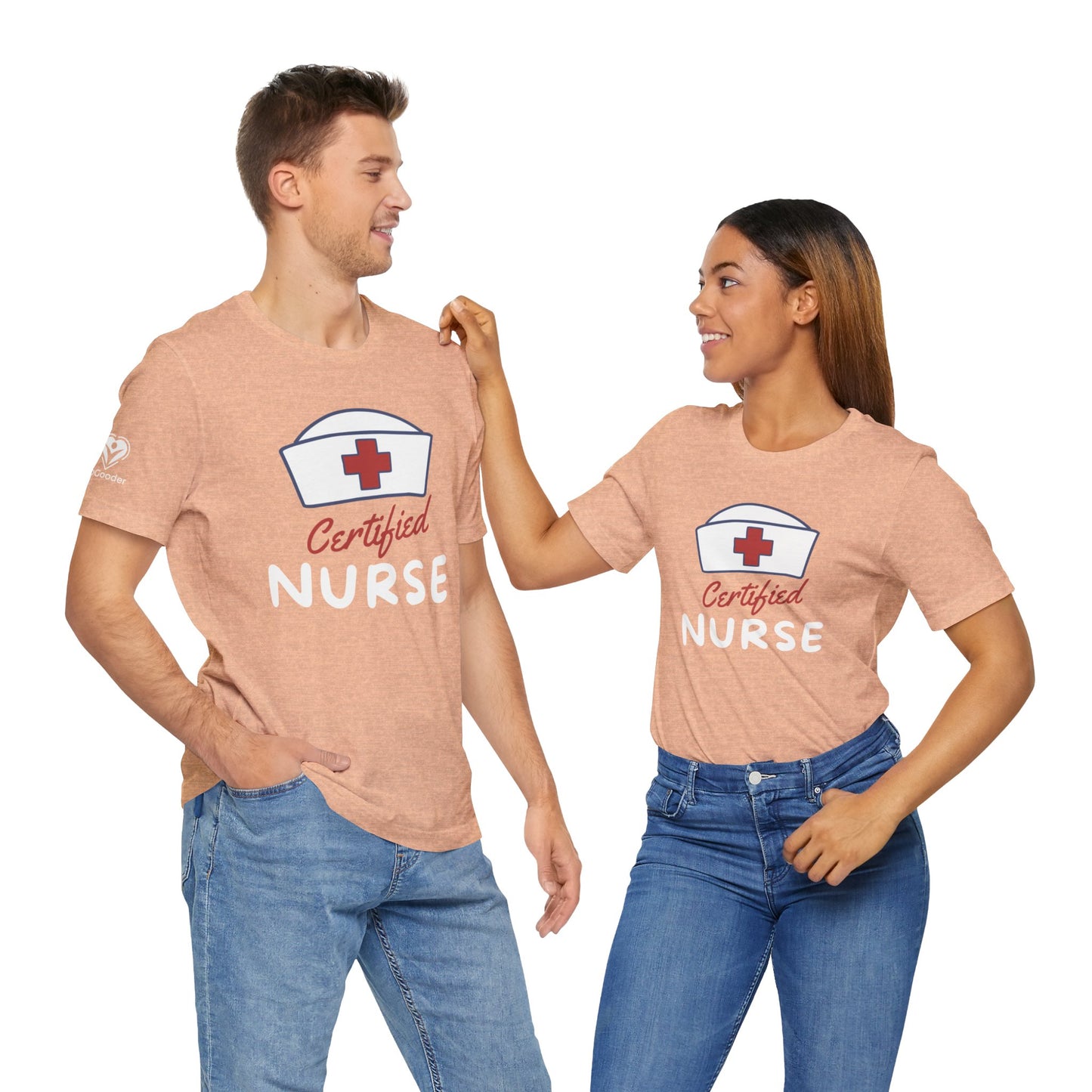 Certified Nurse Extra Soft Unisex Jersey Short Sleeve Tee