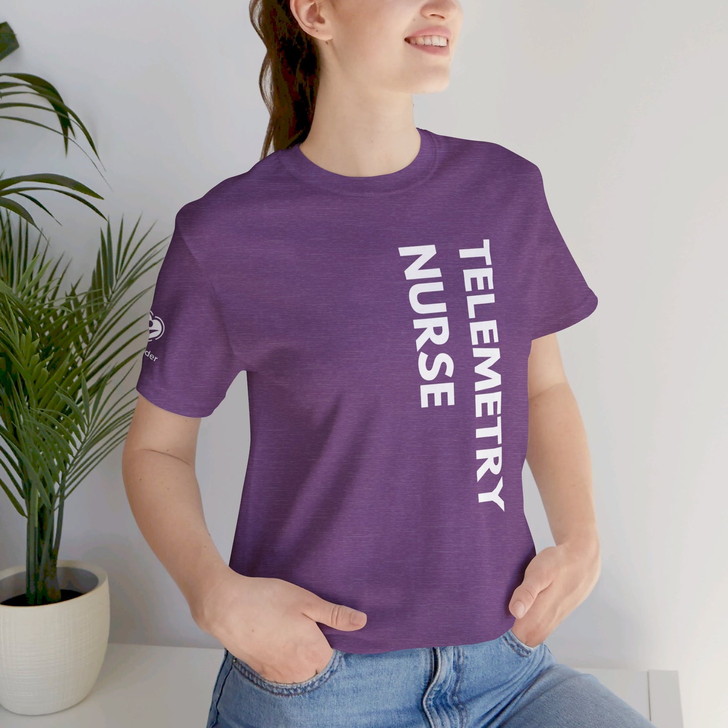 Telemetry Nurse Extra Soft Unisex Jersey Short Sleeve Tee