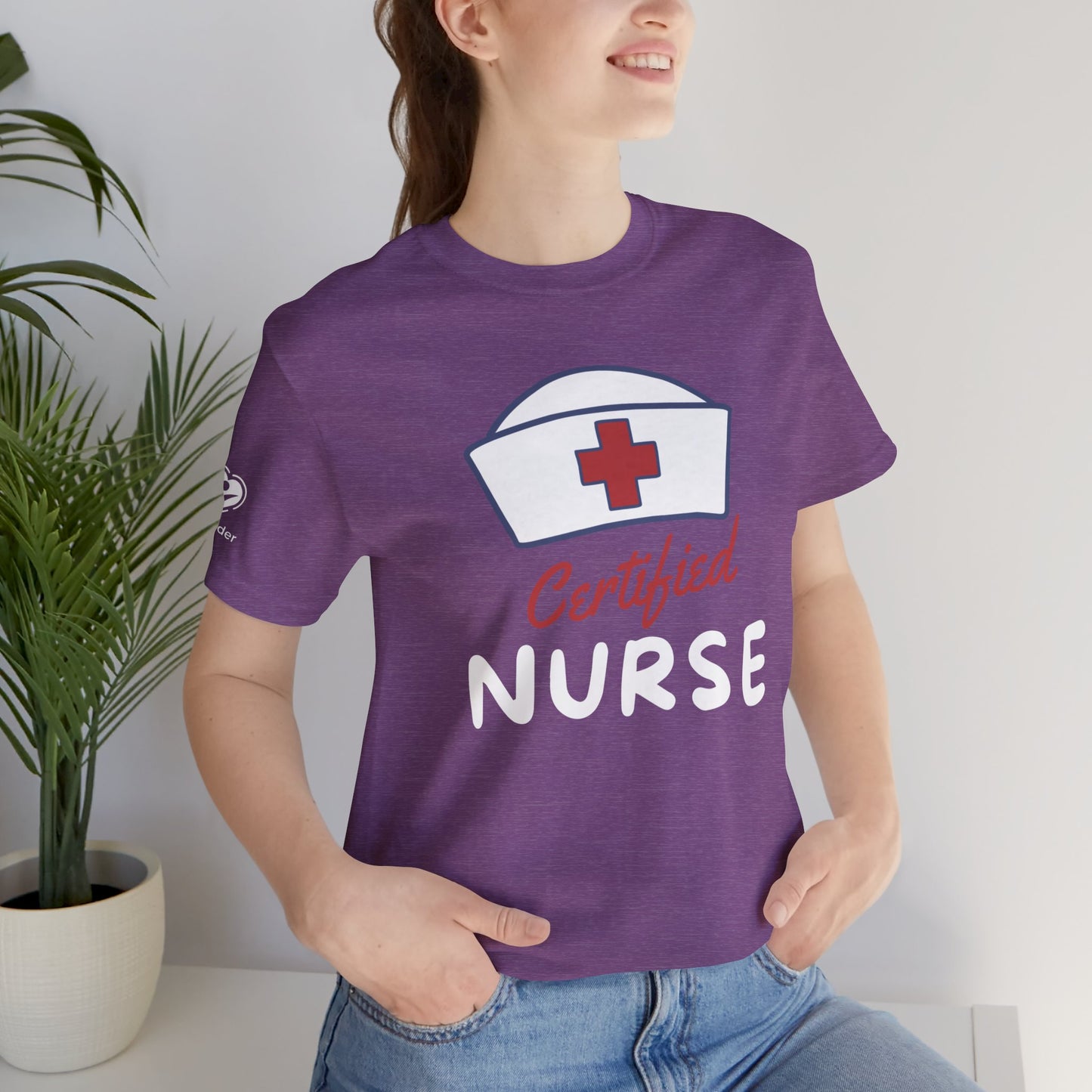 Certified Nurse Extra Soft Unisex Jersey Short Sleeve Tee