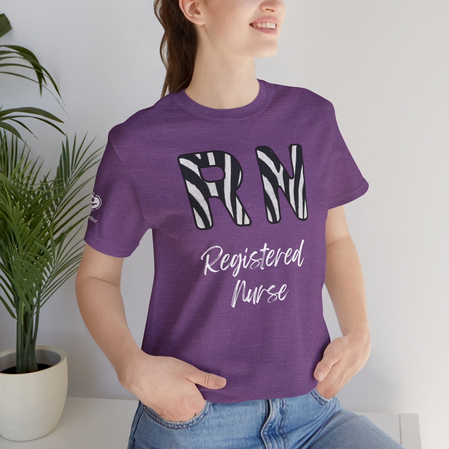 RN Zebra Extra Soft Unisex Jersey Short Sleeve Tee