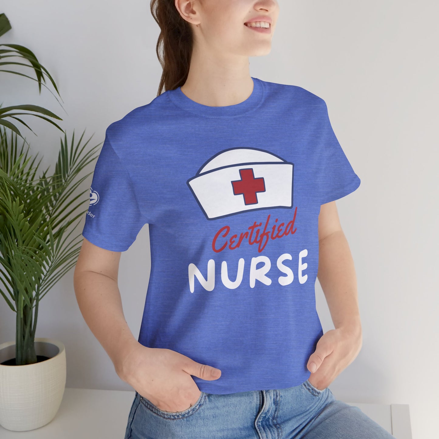 Certified Nurse Extra Soft Unisex Jersey Short Sleeve Tee