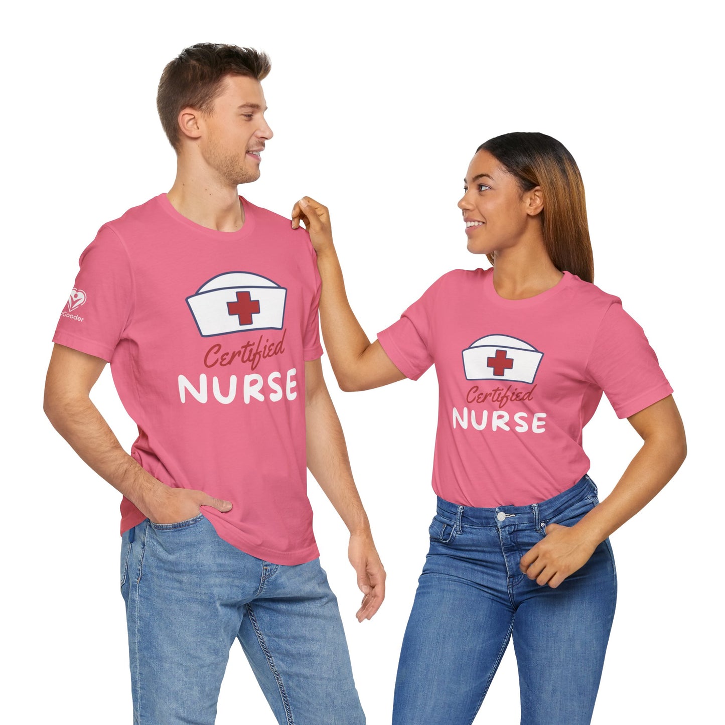Certified Nurse Extra Soft Unisex Jersey Short Sleeve Tee