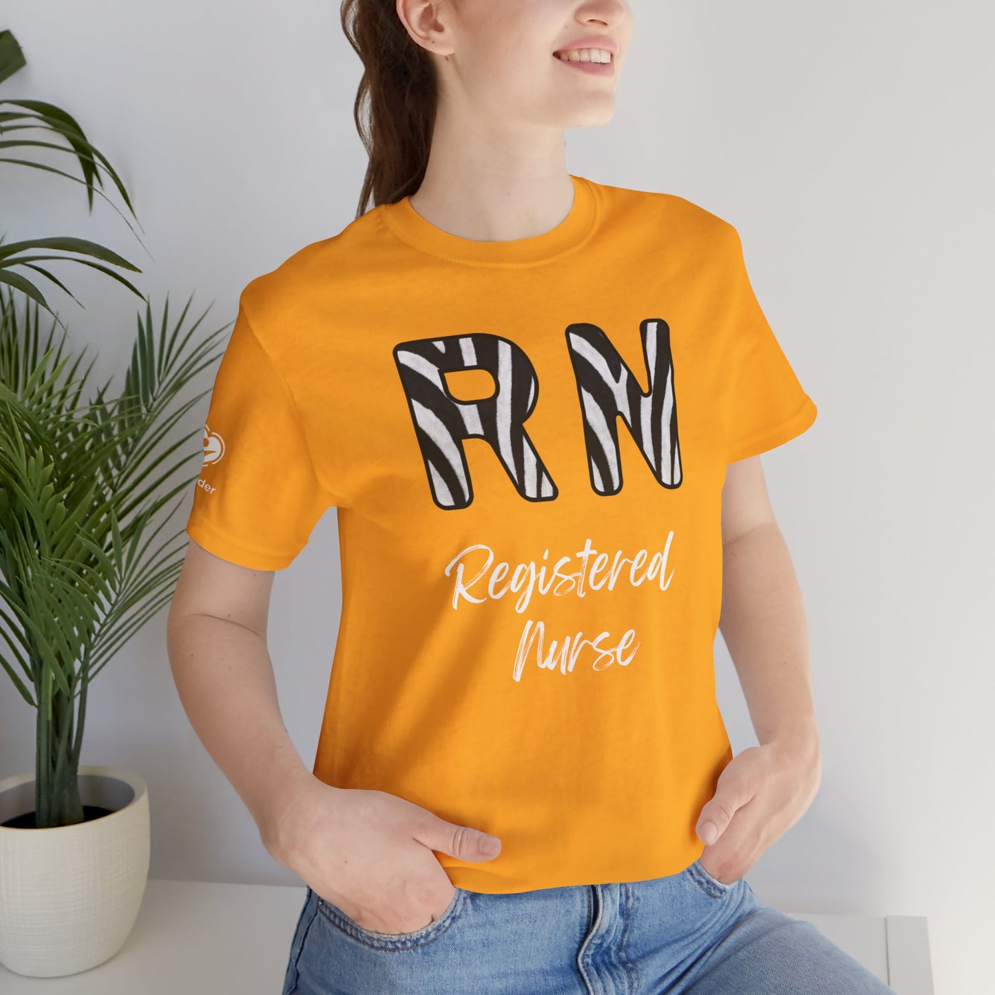 RN Zebra Extra Soft Unisex Jersey Short Sleeve Tee