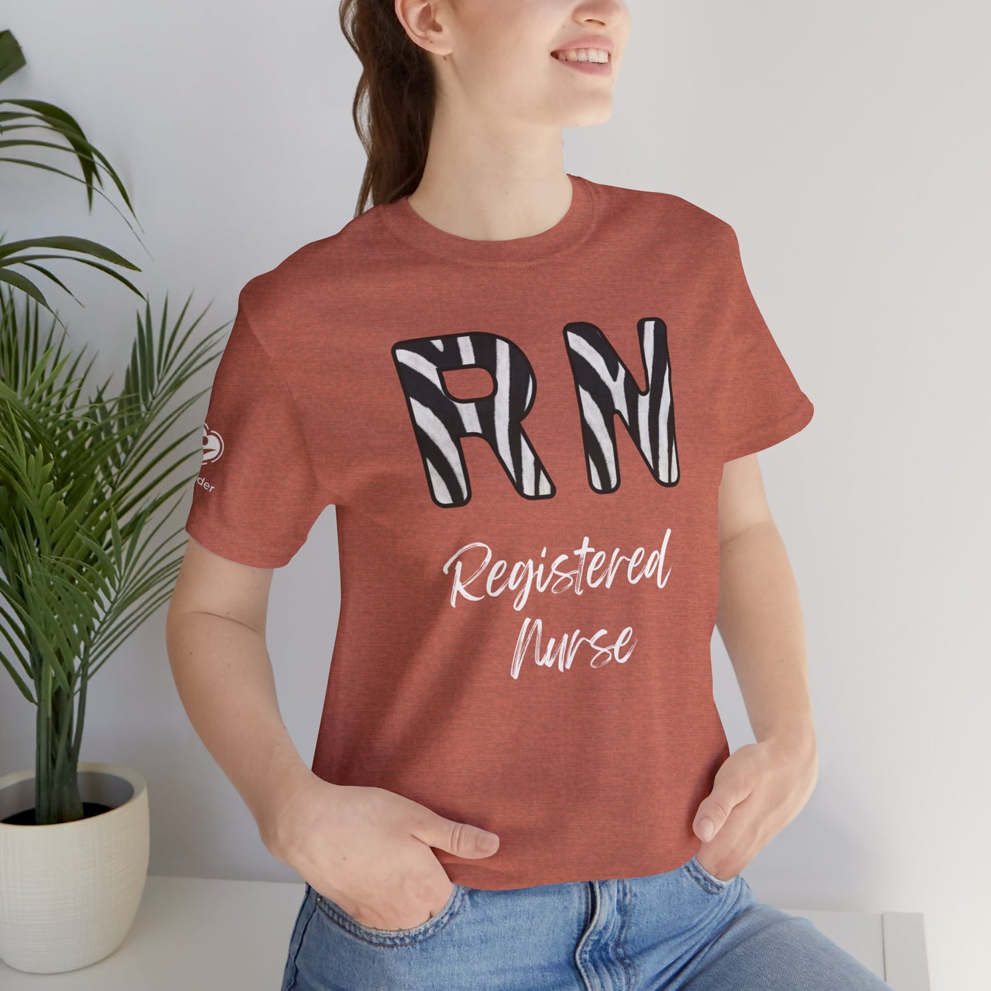 RN Zebra Extra Soft Unisex Jersey Short Sleeve Tee
