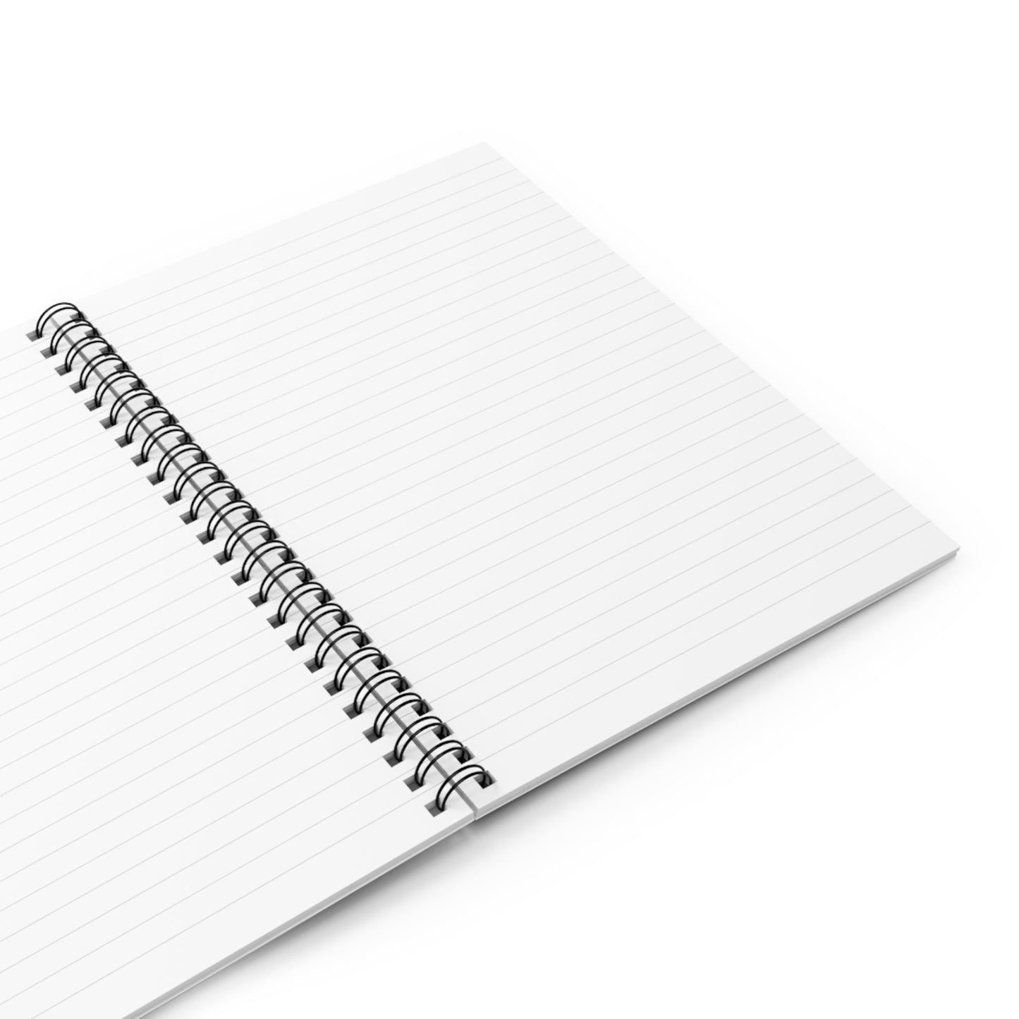 Heart of Texas Spiral Notebook - Ruled Line - Black