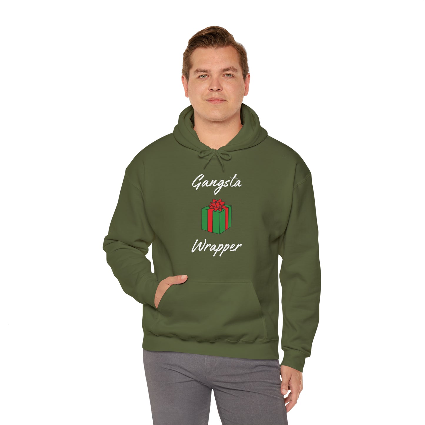 Gangsta Wrapper Unisex Heavy Blend™ Hooded Sweatshirt