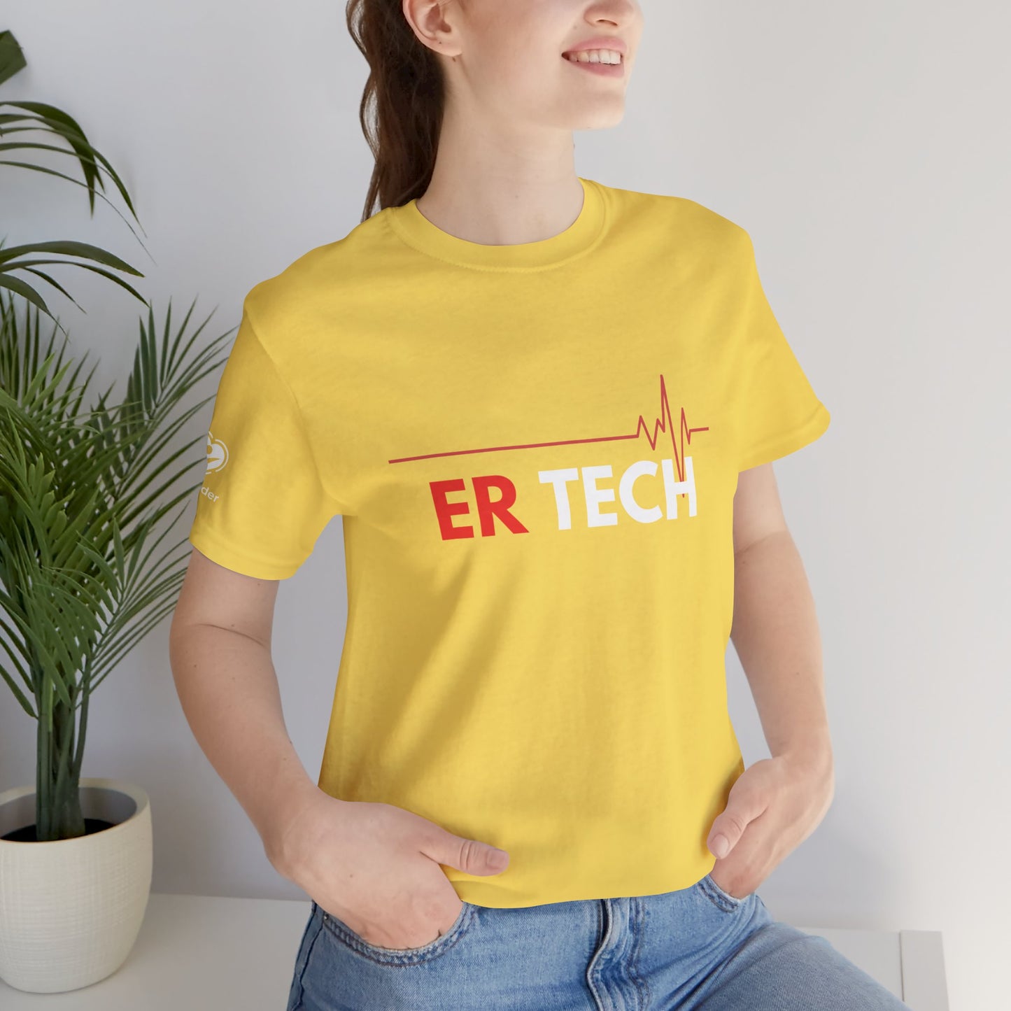 ER Tech EKG Extra Soft Unisex Jersey Short Sleeve Tee