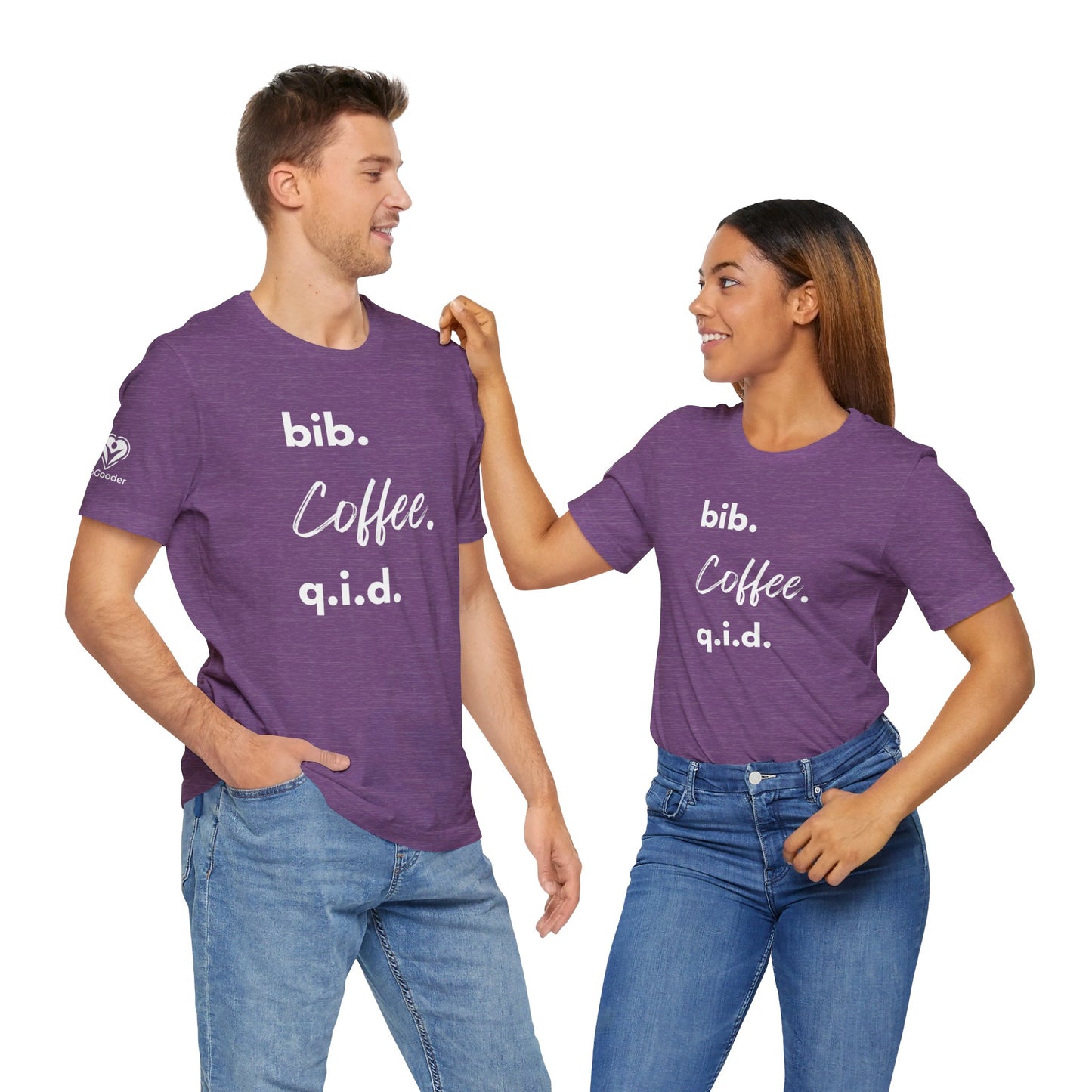 Coffee Script bib-qid Extra Soft Unisex Jersey Short Sleeve Tee