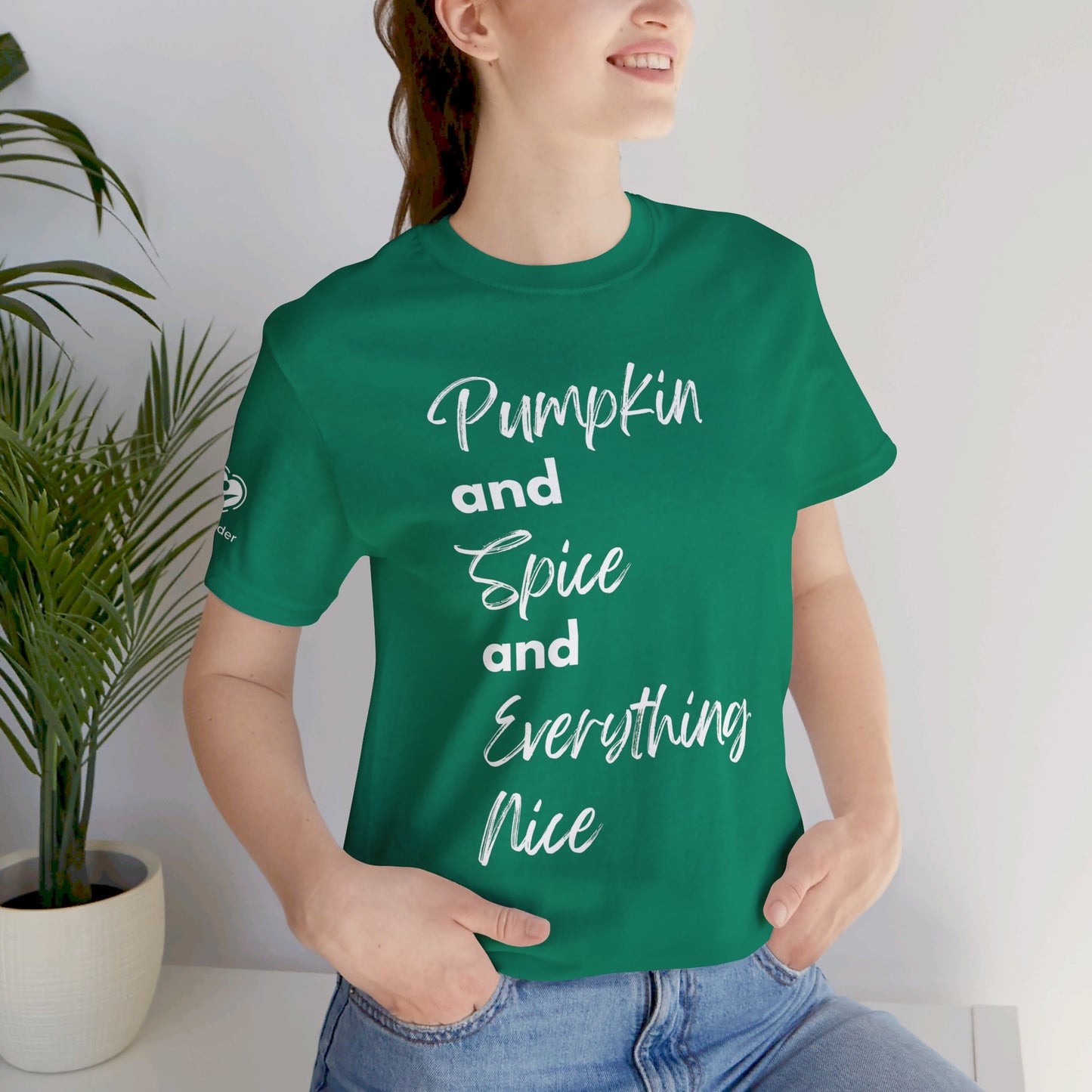 Pumpkin Spice and Everything Nice Extra Soft Unisex Jersey Short Sleeve Tee