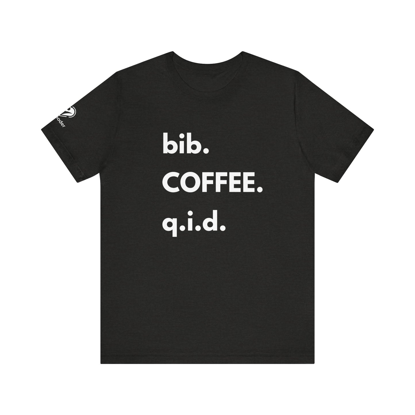 Coffee bib-qid Extra Soft Unisex Jersey Short Sleeve Tee