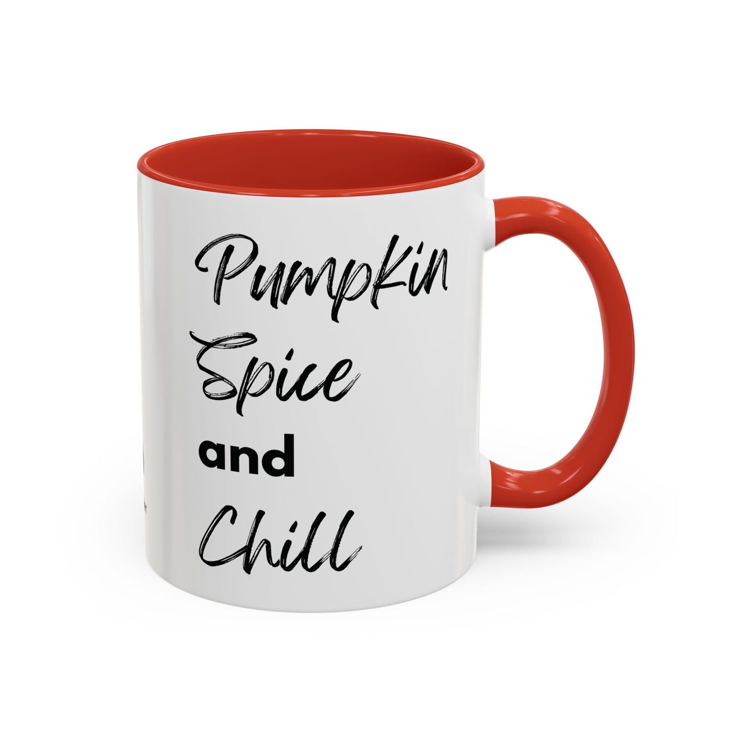 Pumpkin Spice And Chill Accent Coffee Mug, 11oz