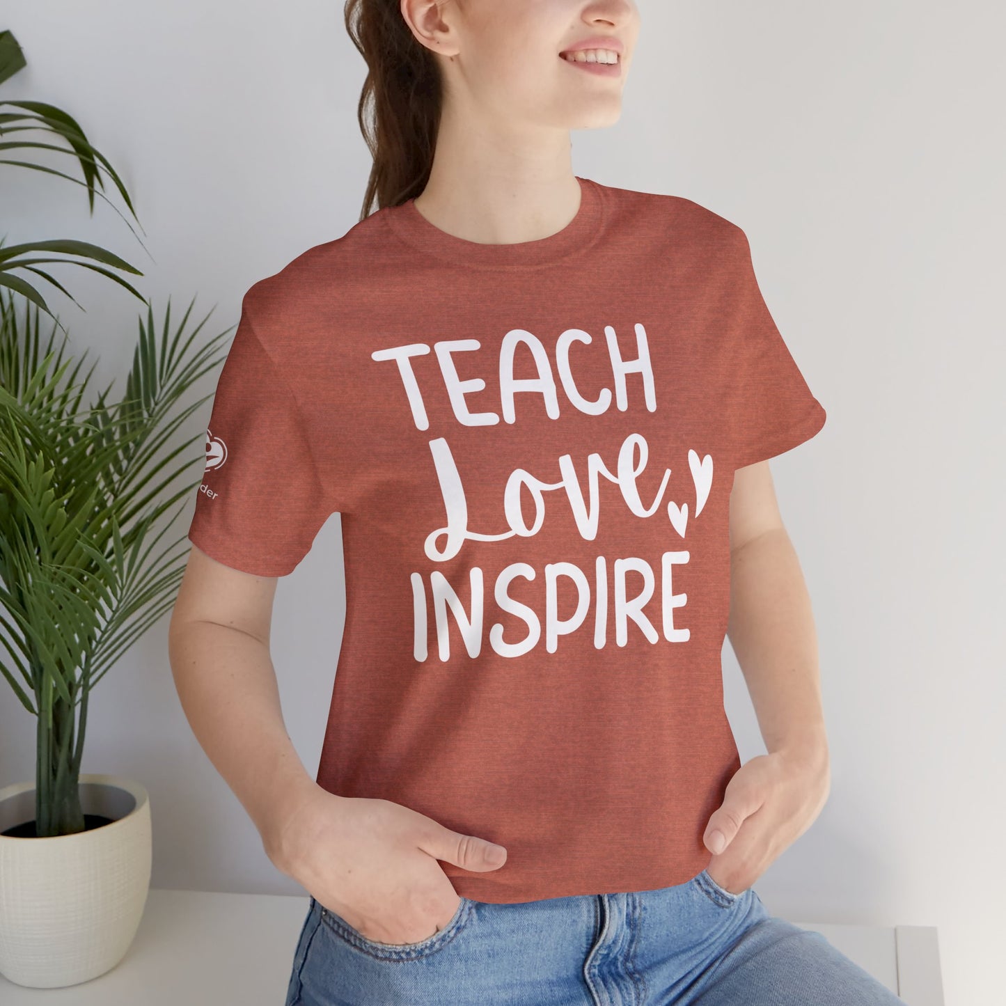 Teach Love Inspire Extra Soft Unisex Jersey Short Sleeve Tee