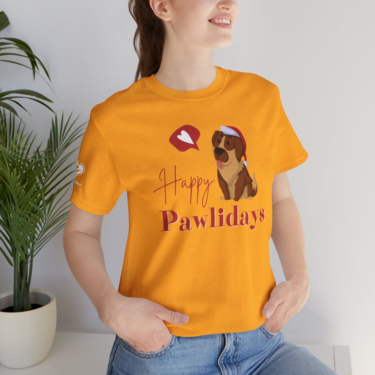 Happy Pawlidays Extra Soft Unisex Jersey Short Sleeve Tee