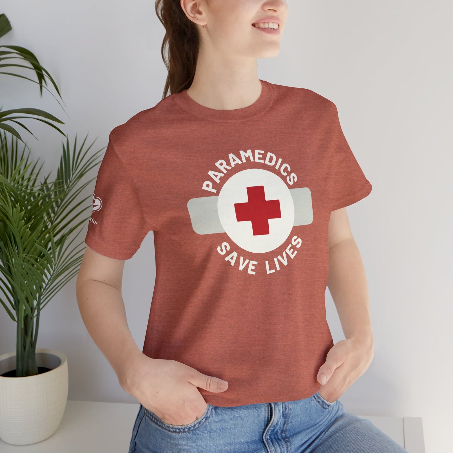 Paramedics Save Lives Extra Soft Unisex Jersey Short Sleeve Tee