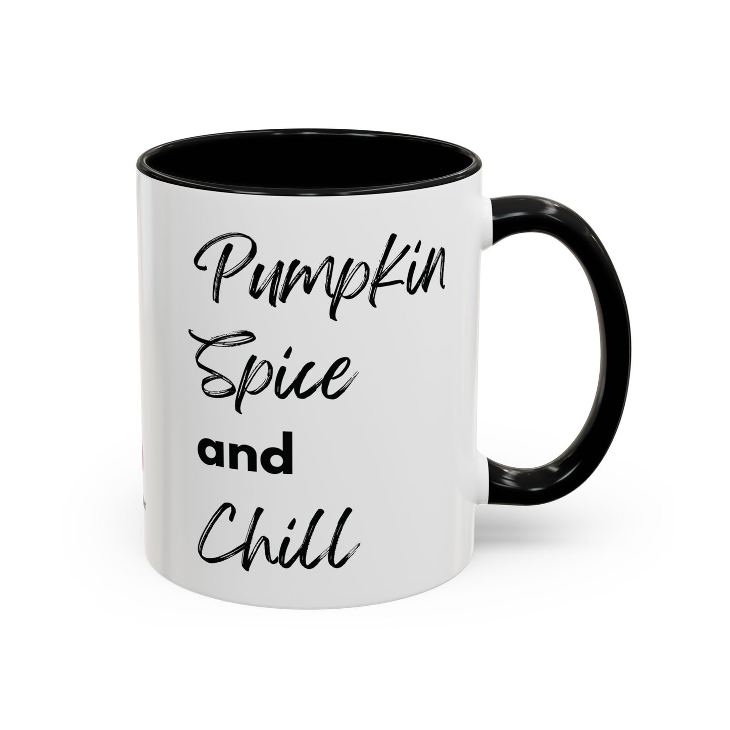 Pumpkin Spice And Chill Accent Coffee Mug, 11oz