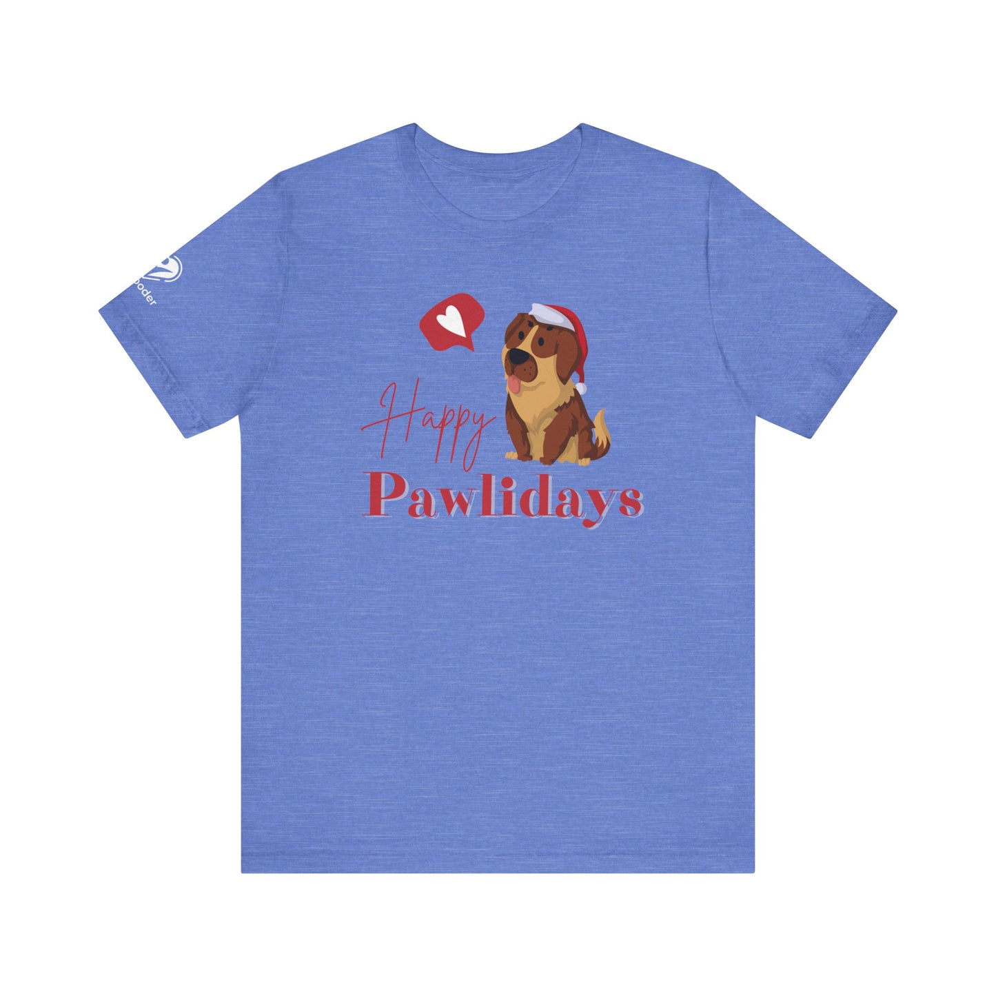 Happy Pawlidays Extra Soft Unisex Jersey Short Sleeve Tee