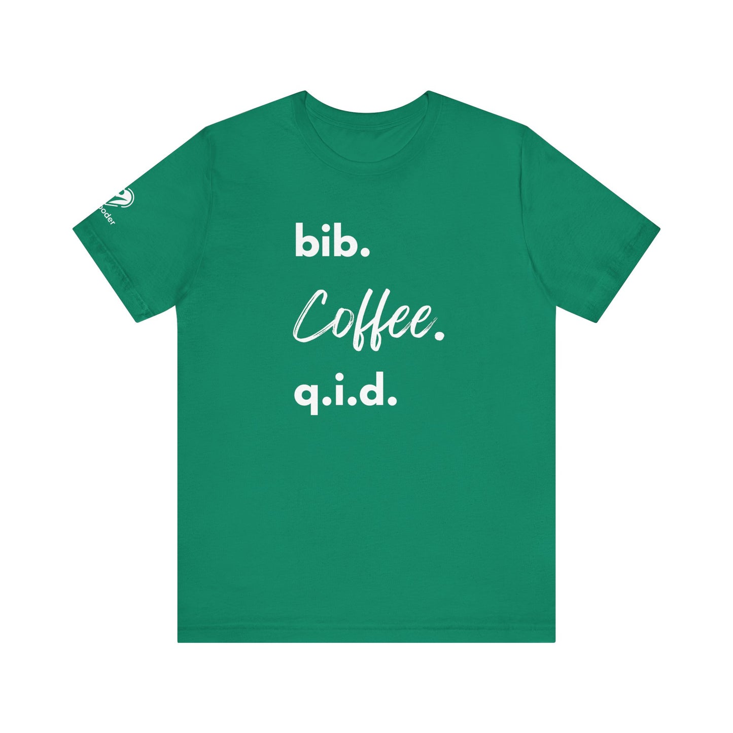 Coffee Script bib-qid Extra Soft Unisex Jersey Short Sleeve Tee