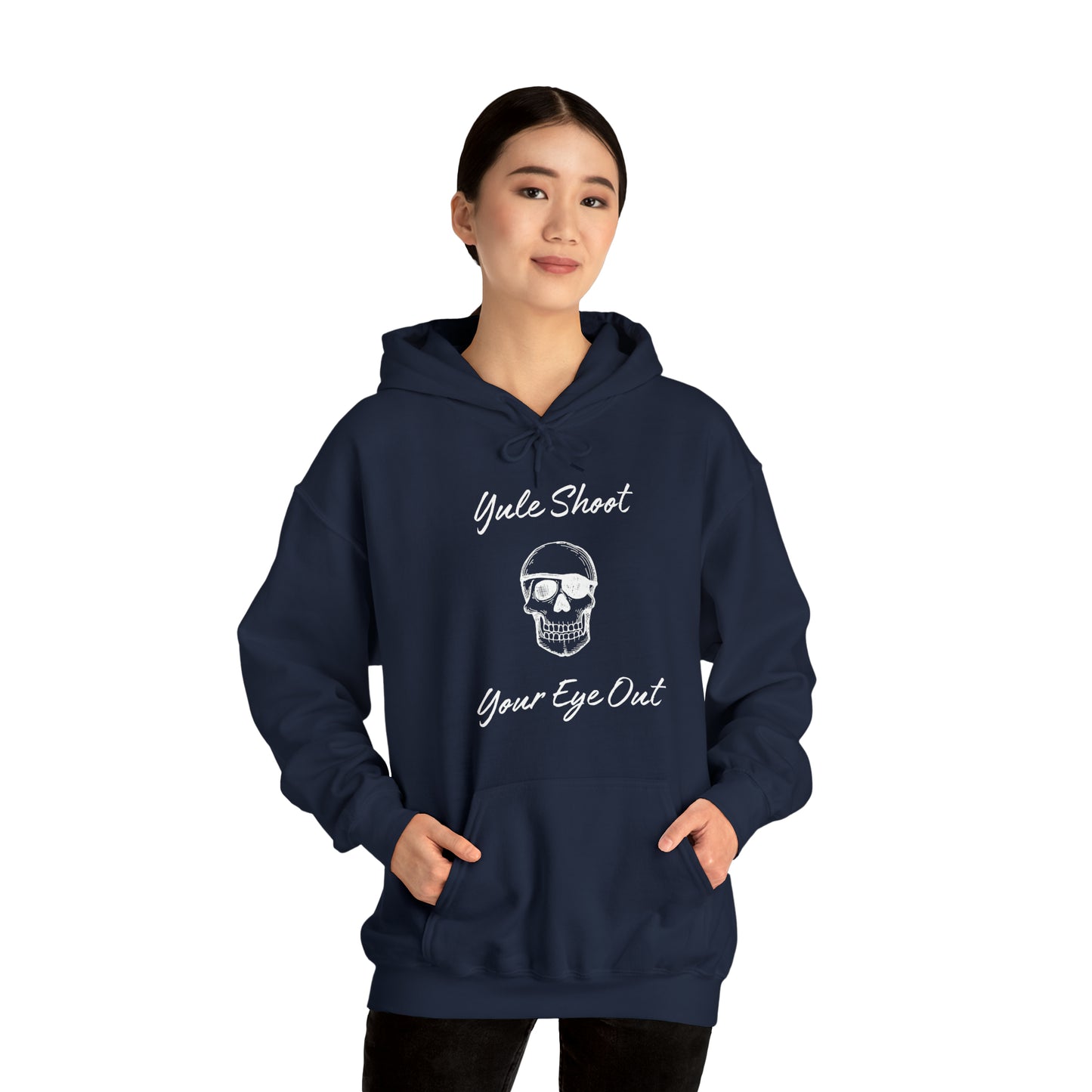 Yule Shoot Your Eye Out Unisex Heavy Blend™ Hooded Sweatshirt