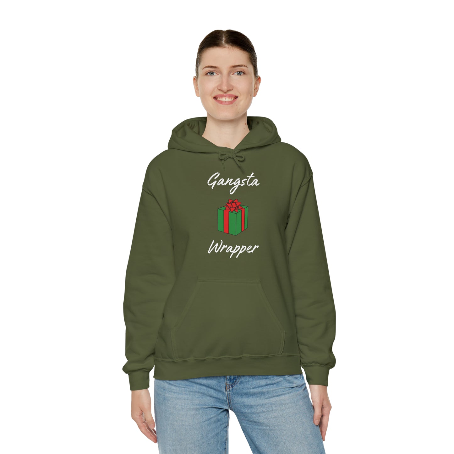 Gangsta Wrapper Unisex Heavy Blend™ Hooded Sweatshirt