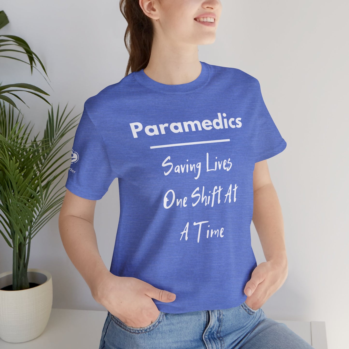 Paramedics Saving Lives Extra Soft Unisex Jersey Short Sleeve Tee