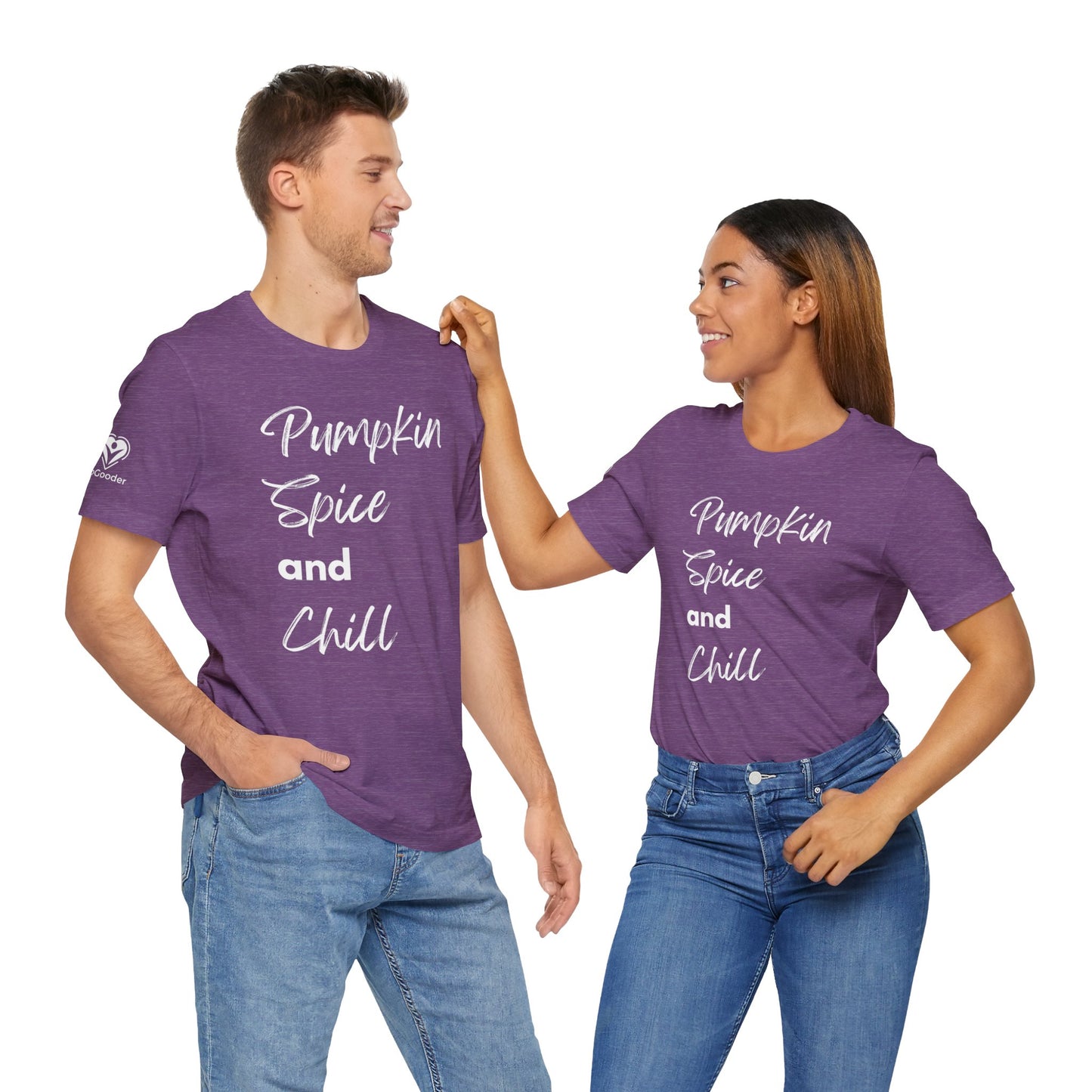 Pumpkin Spice and Chill Extra Soft Unisex Jersey Short Sleeve Tee