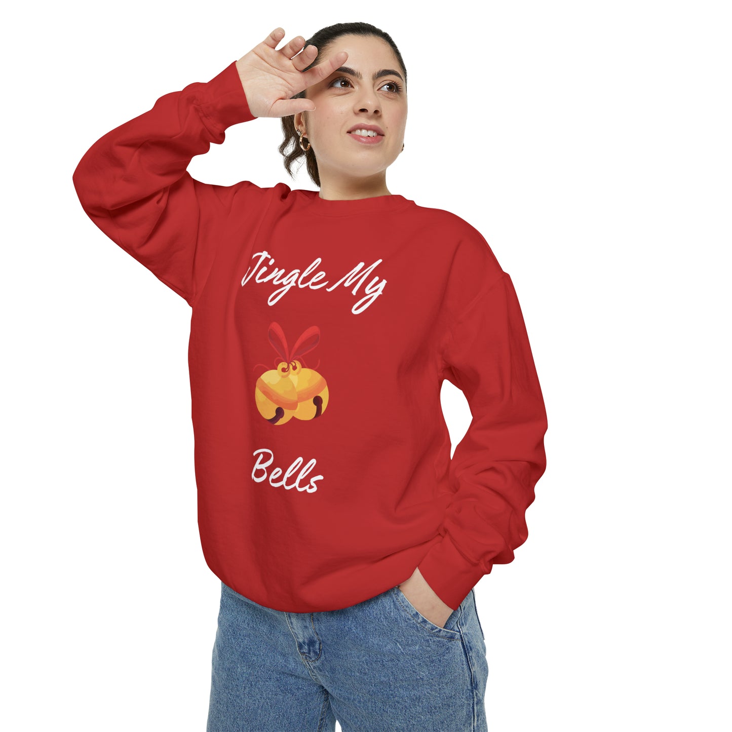 Jingle My Bells Unisex Garment-Dyed Sweatshirt