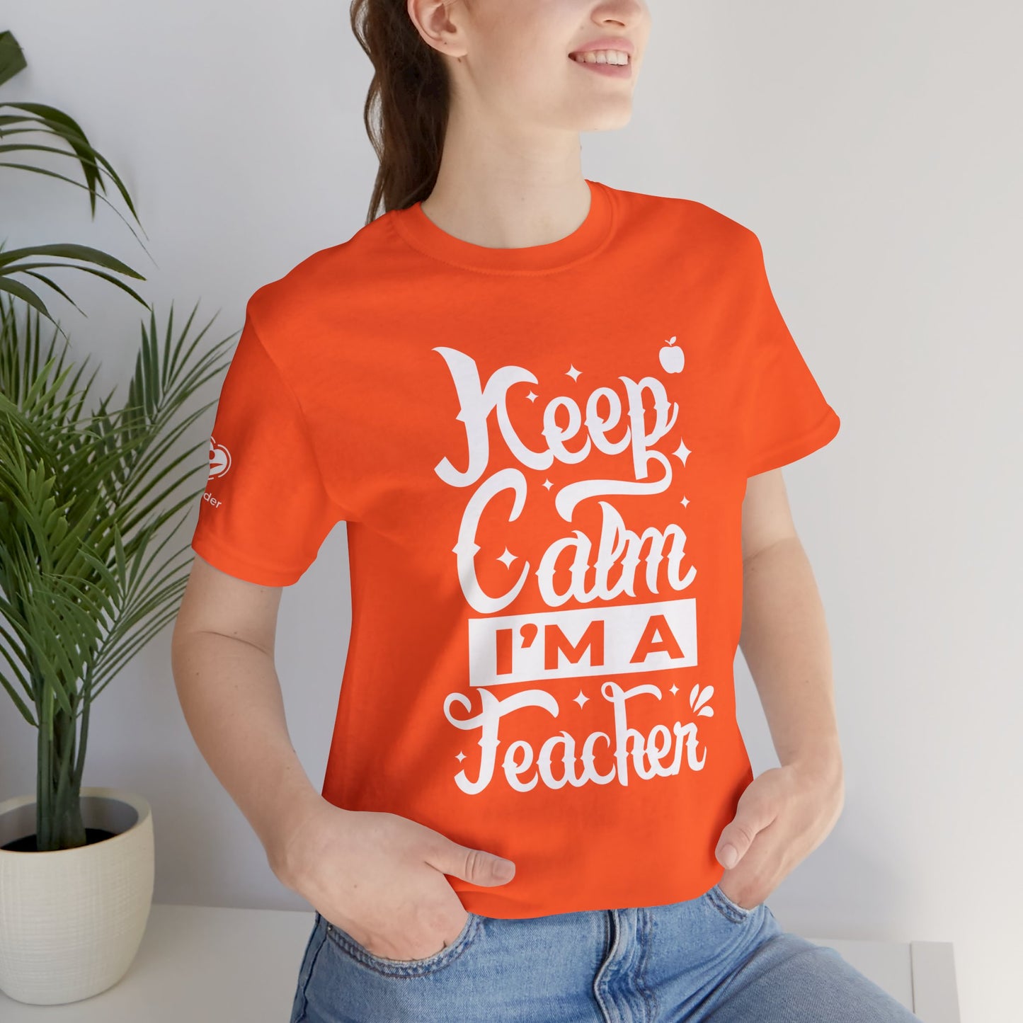 Keep Calm I'm A Teacher Extra Soft Unisex Jersey Short Sleeve Tee