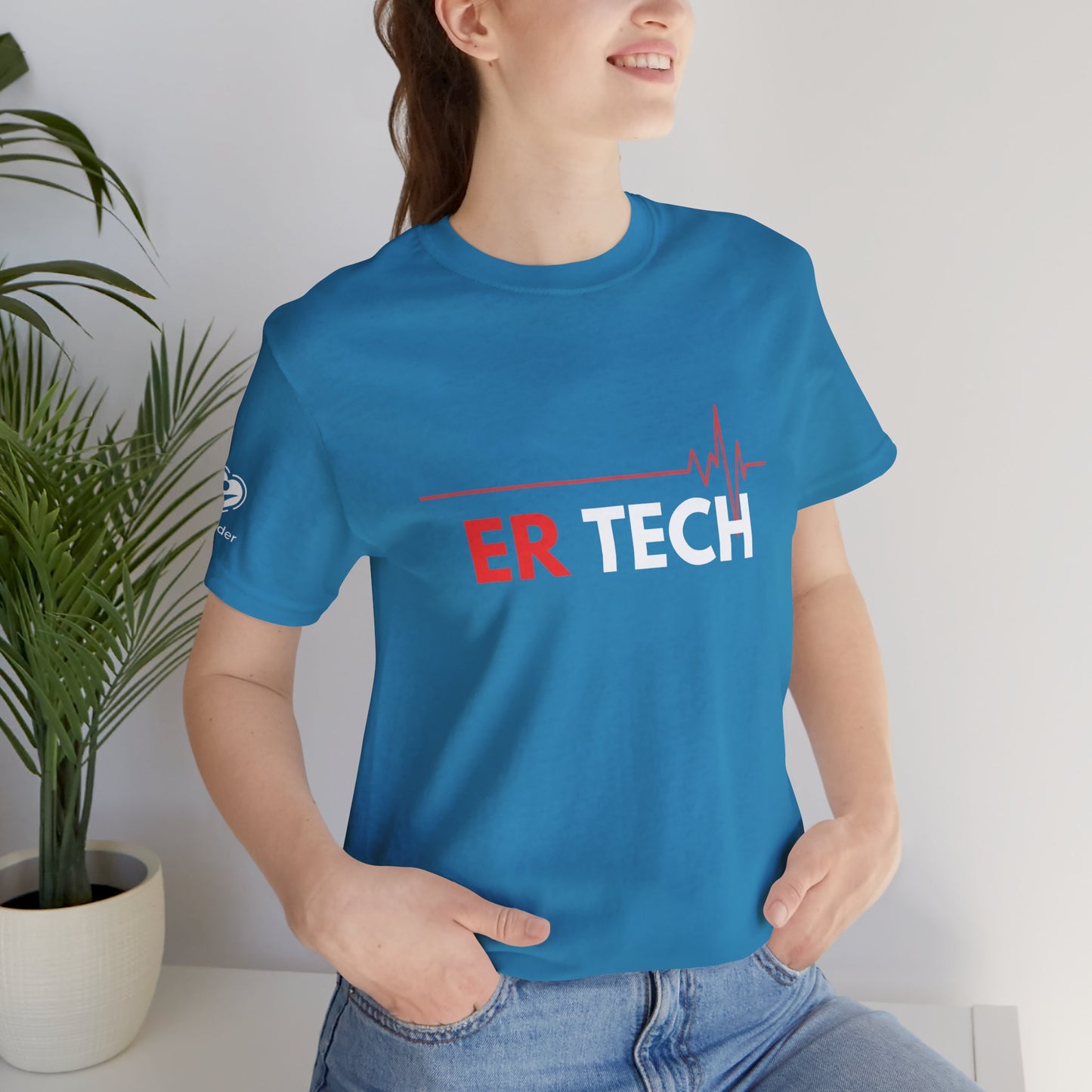 ER Tech EKG Extra Soft Unisex Jersey Short Sleeve Tee