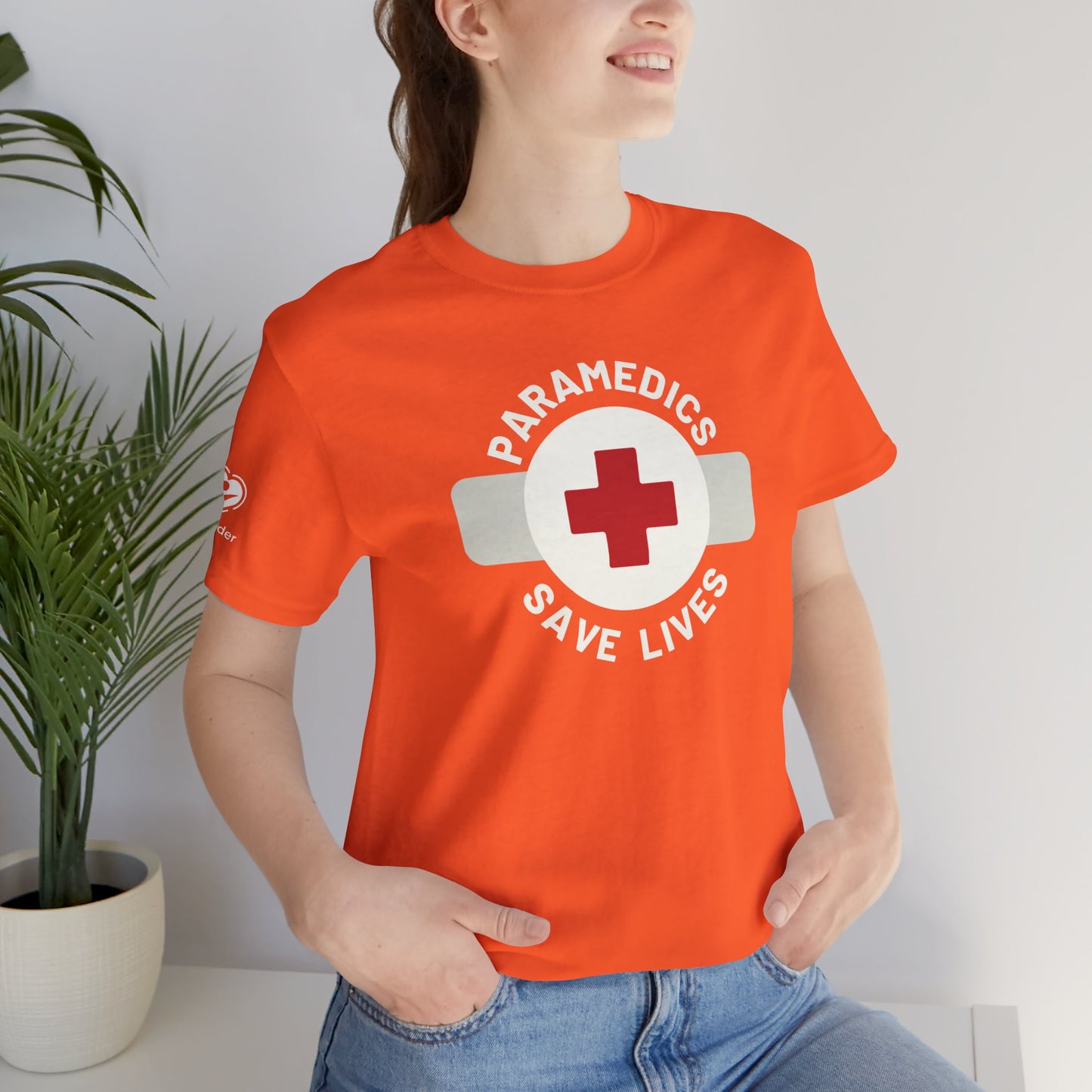 Paramedics Save Lives Extra Soft Unisex Jersey Short Sleeve Tee