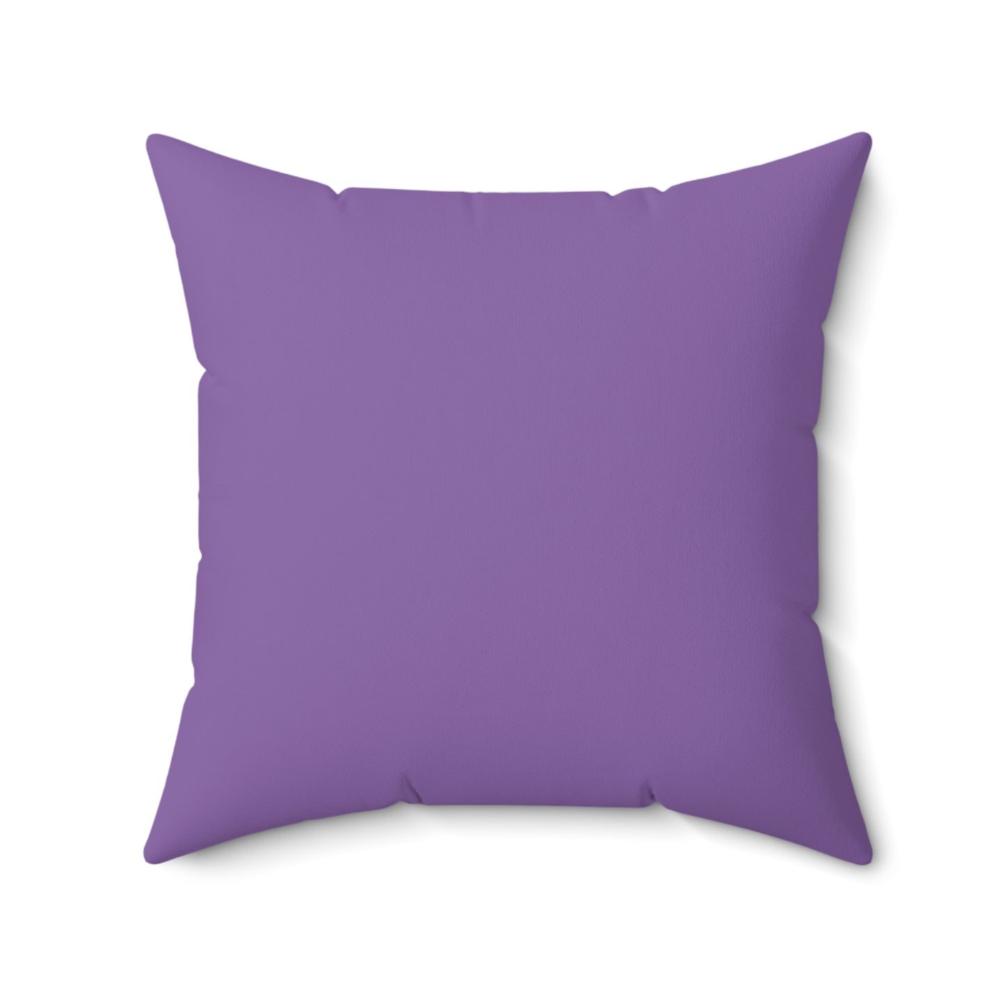 Feeling Nice With Pumpkin Spice Spun Polyester Square Pillow - Purple