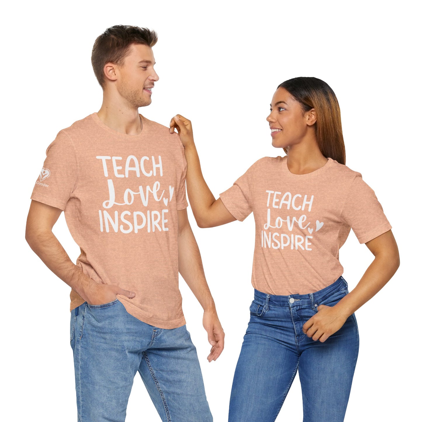 Teach Love Inspire Extra Soft Unisex Jersey Short Sleeve Tee