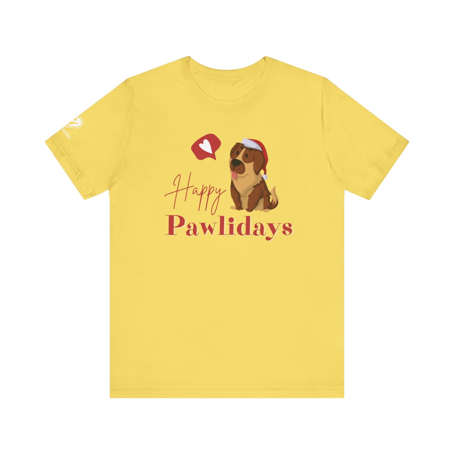 Happy Pawlidays Extra Soft Unisex Jersey Short Sleeve Tee