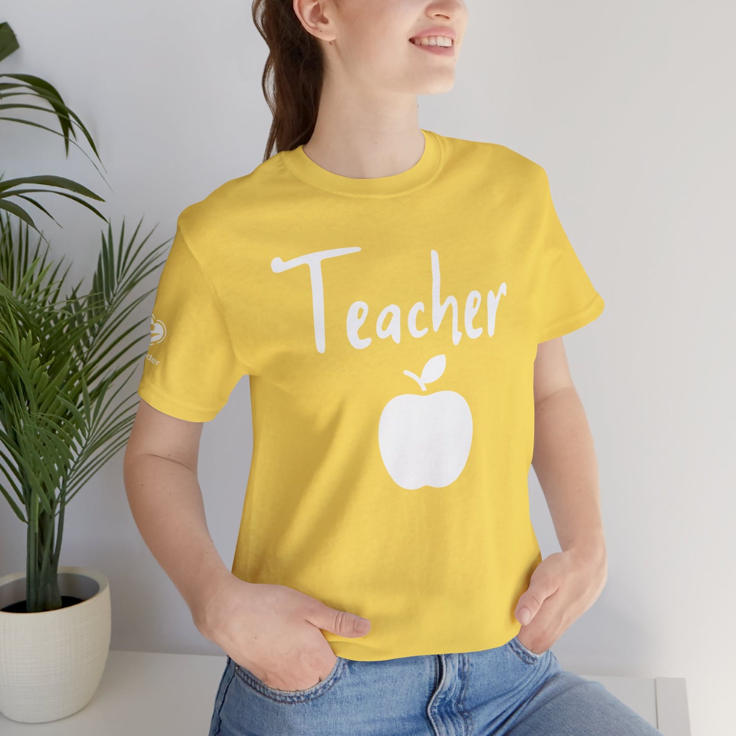 Teacher Apple Extra Soft Unisex Jersey Short Sleeve Tee