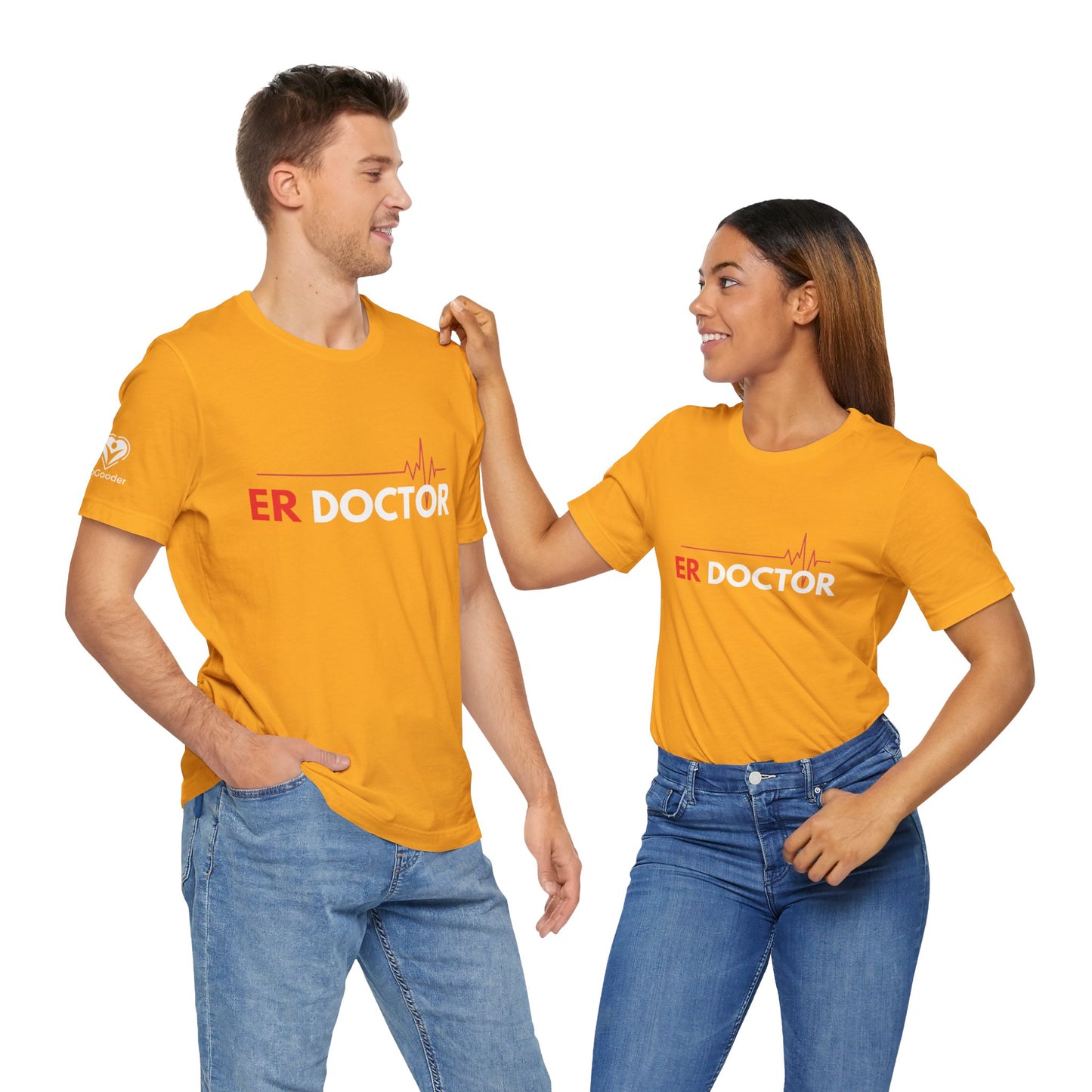 ER Doctor EKG Extra Soft Unisex Jersey Short Sleeve Tee