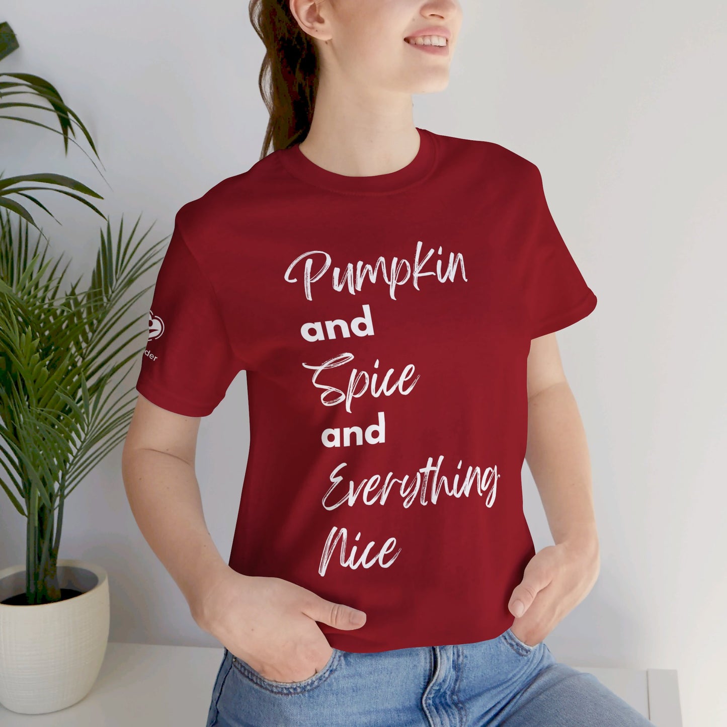 Pumpkin Spice and Everything Nice Extra Soft Unisex Jersey Short Sleeve Tee