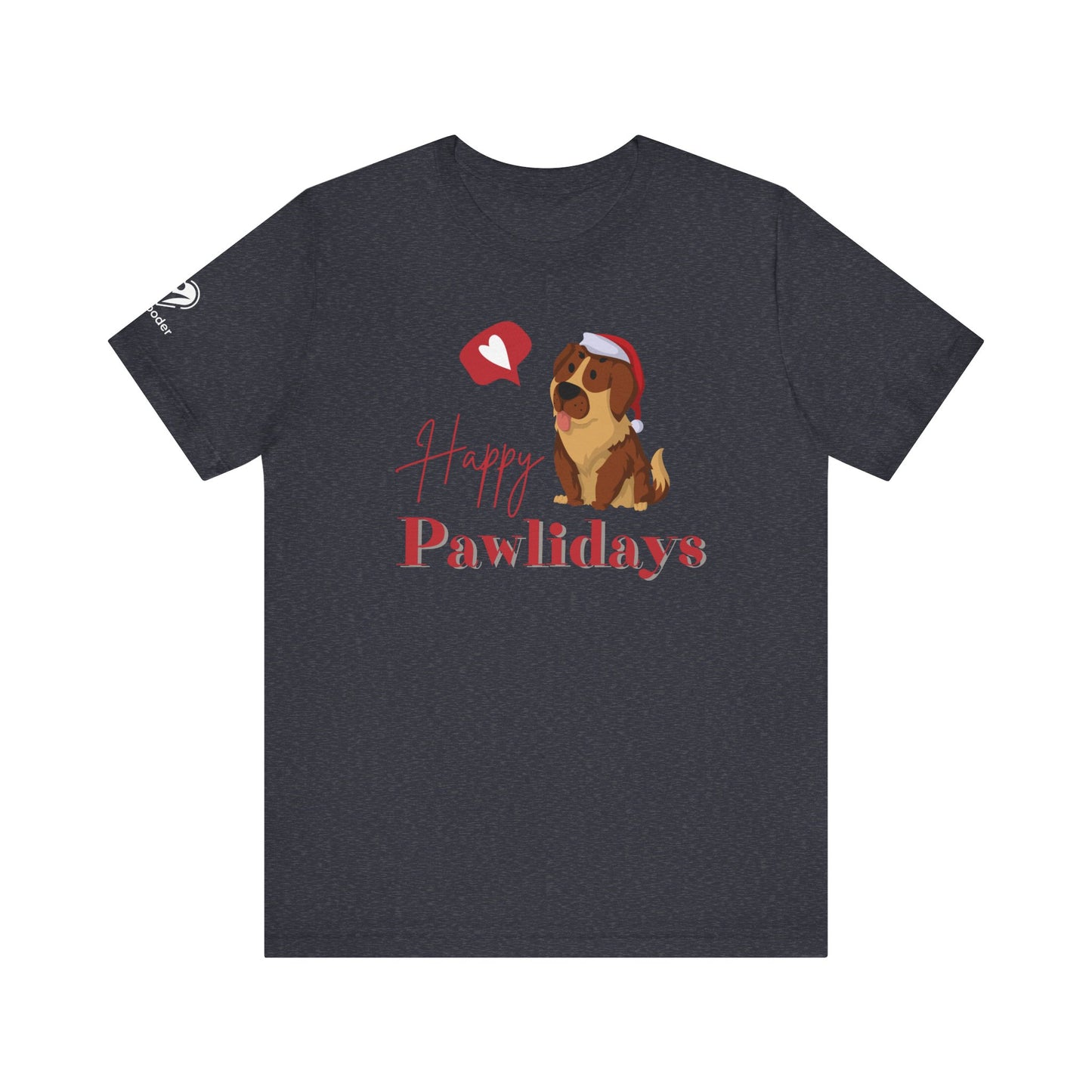 Happy Pawlidays Extra Soft Unisex Jersey Short Sleeve Tee