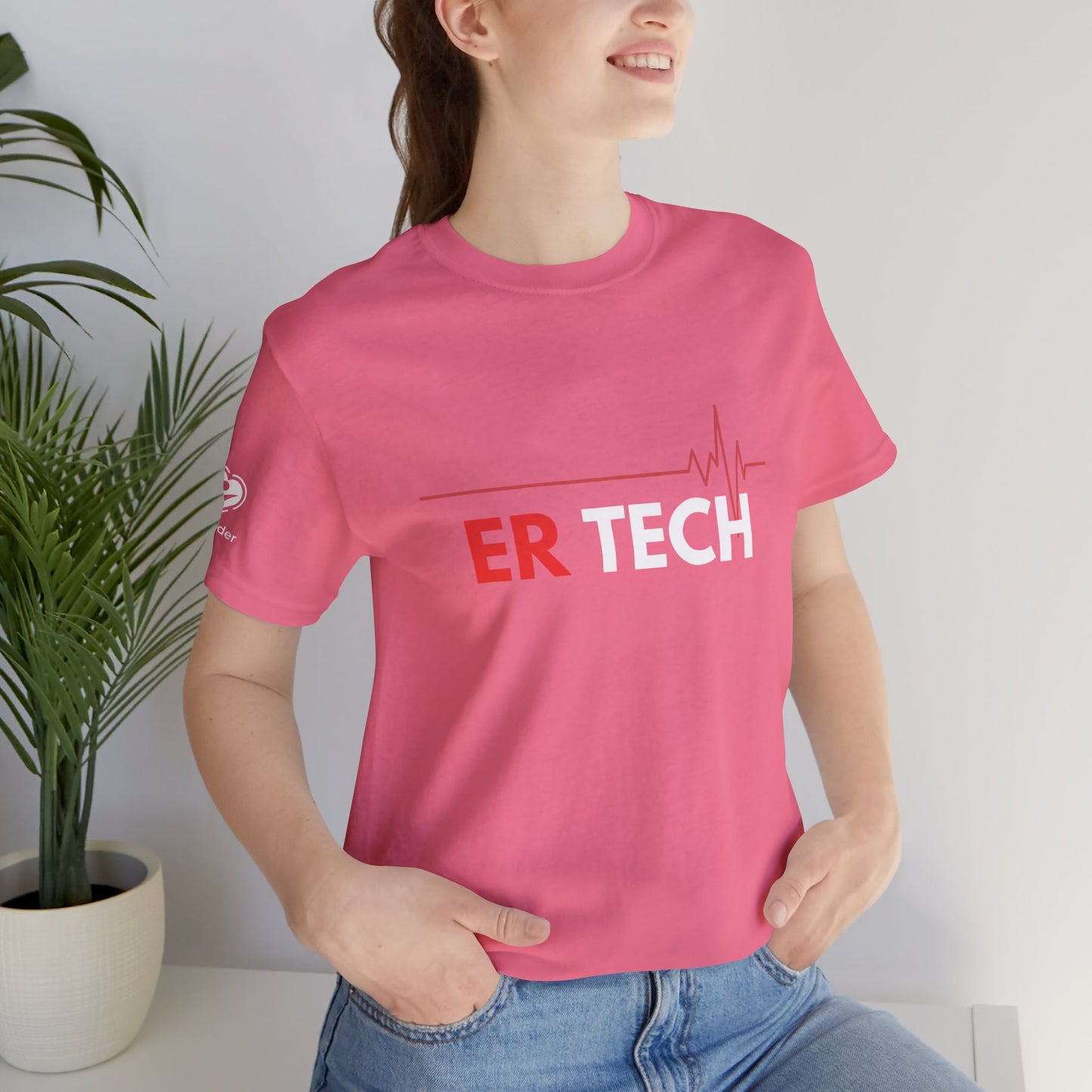 ER Tech EKG Extra Soft Unisex Jersey Short Sleeve Tee