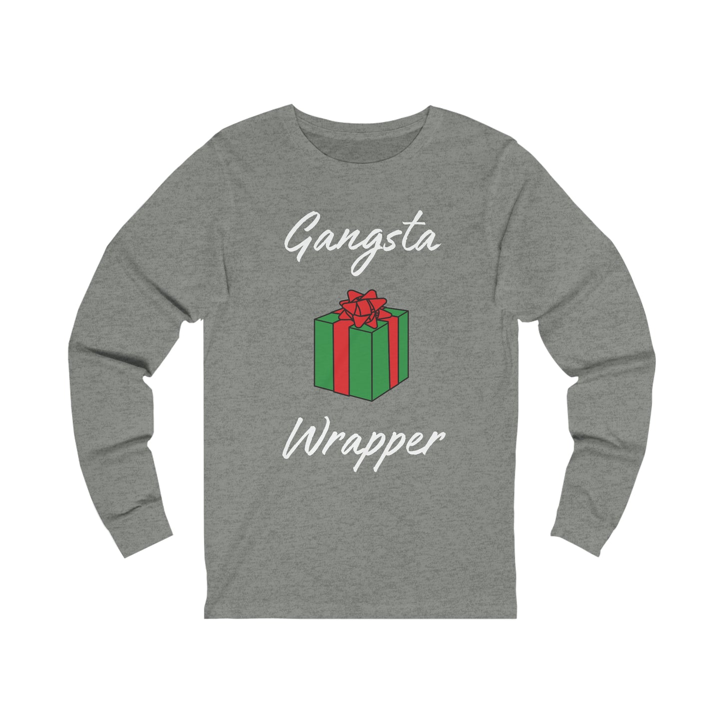 Gangsta Wrapper Extra Soft Unisex Jersey Long Sleeve Tee